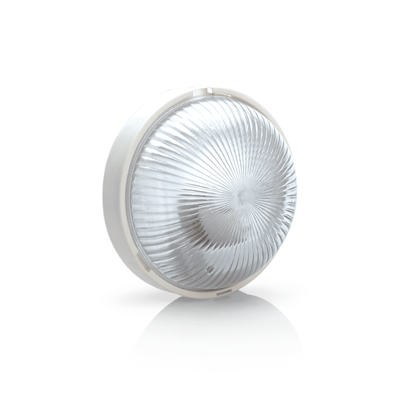 APLIQUE REDONDO BRANCO VIDRO