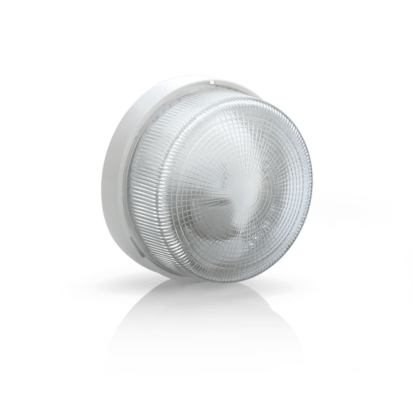 APLIQUE REDONDO BRANCO VIDRO