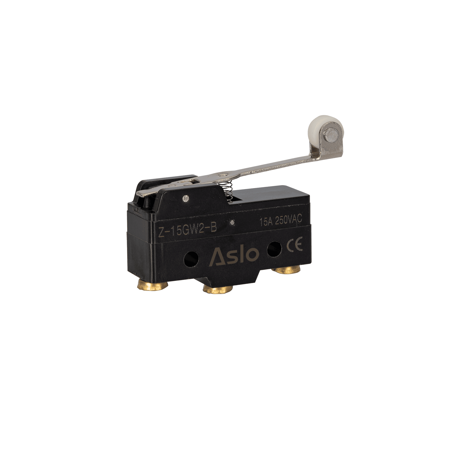 MICROINTERRUPTOR DE ALAVANCA MÉDIA COM ROLDANA