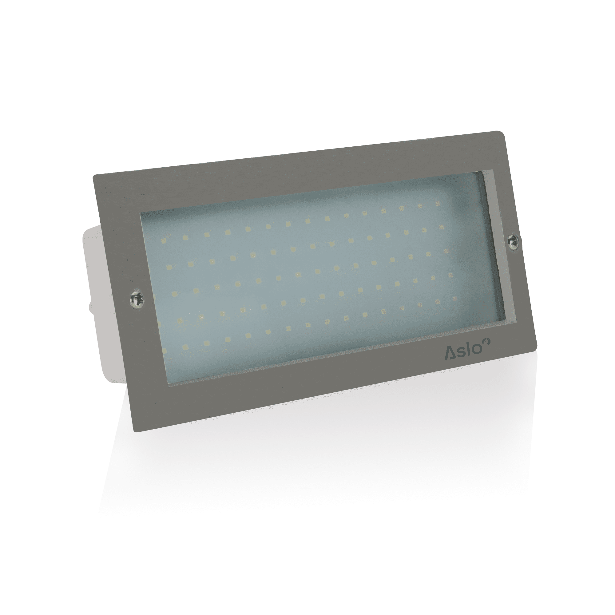 APLIQUE MURO EMBUTIR LED 9W 5000K INOX