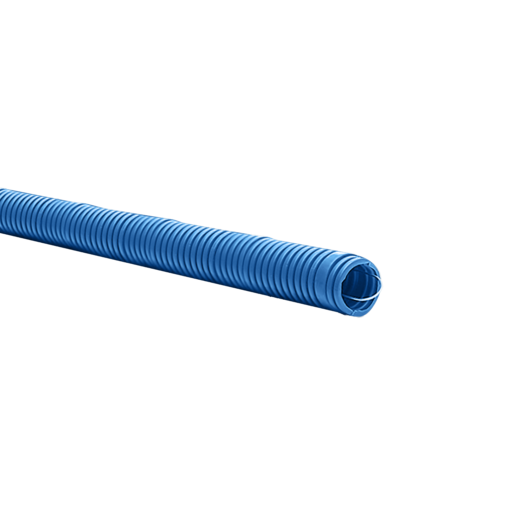 TUBO ANELADO COM GUIA AZUL