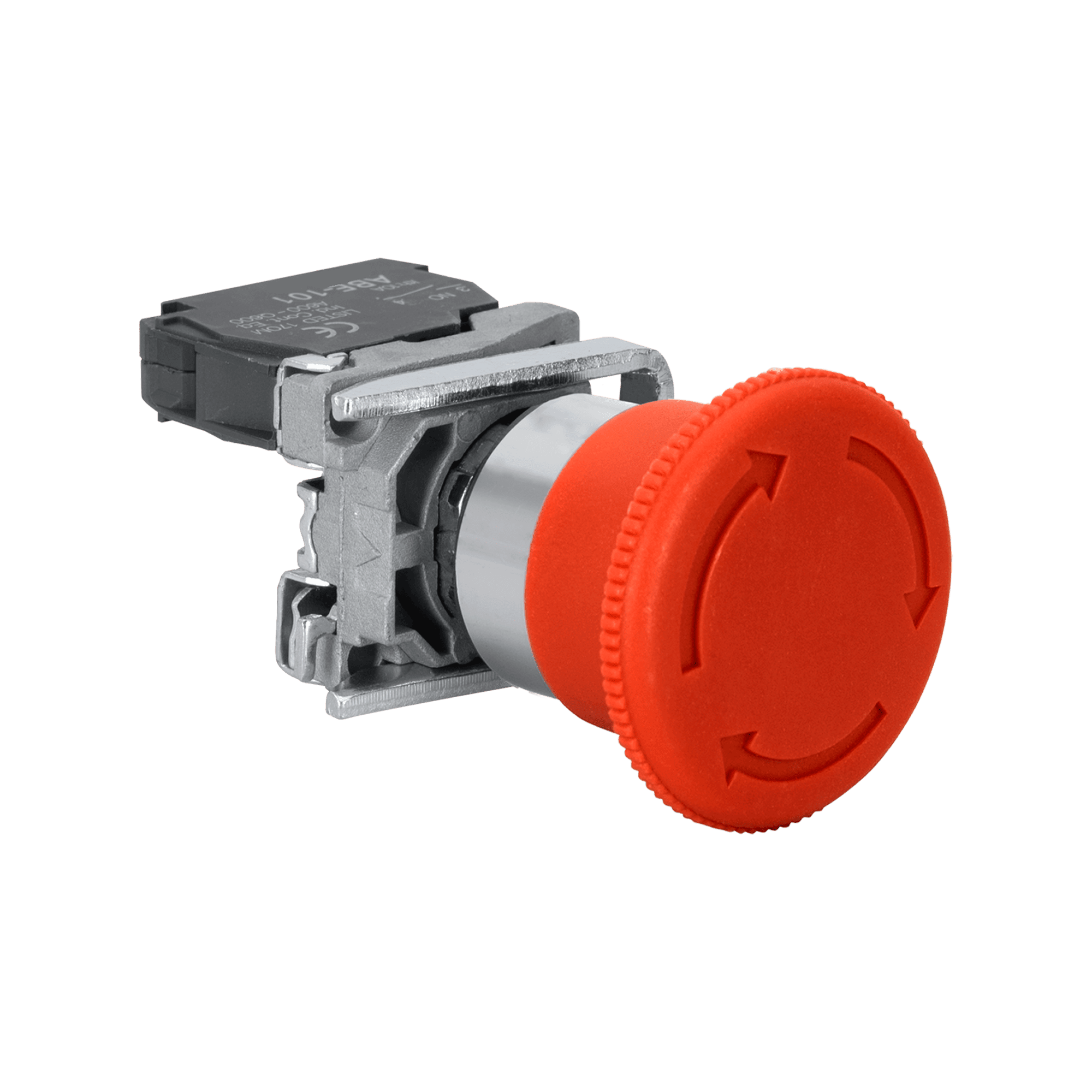 BOTÃO DE EMERGÊNCIA TIPO COGUMELO COM ENCRAVAMENTO Ø40MM