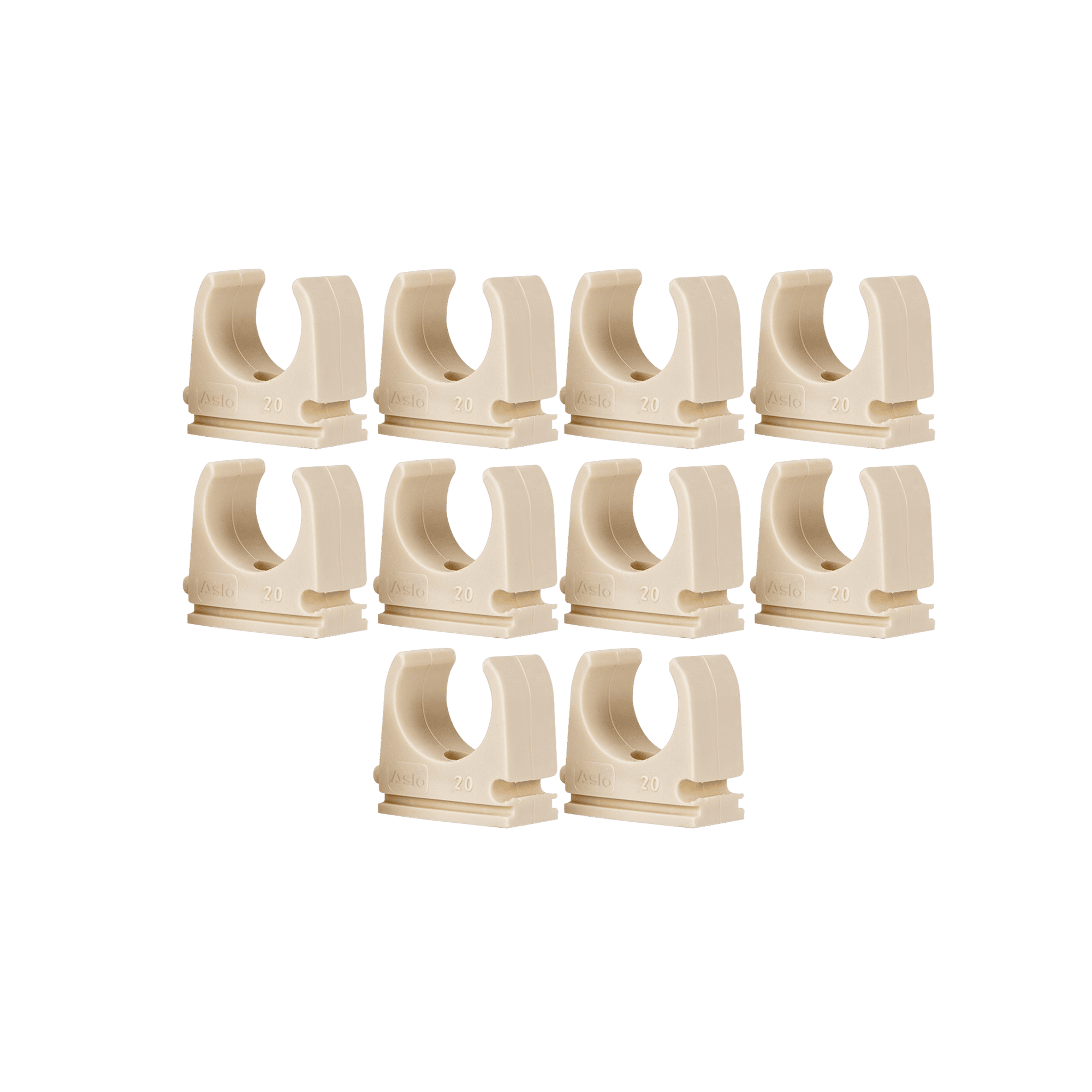 ABRAÇADEIRA CLIP AGRUPÁVEL PARA TUBO VD - 10 UN.