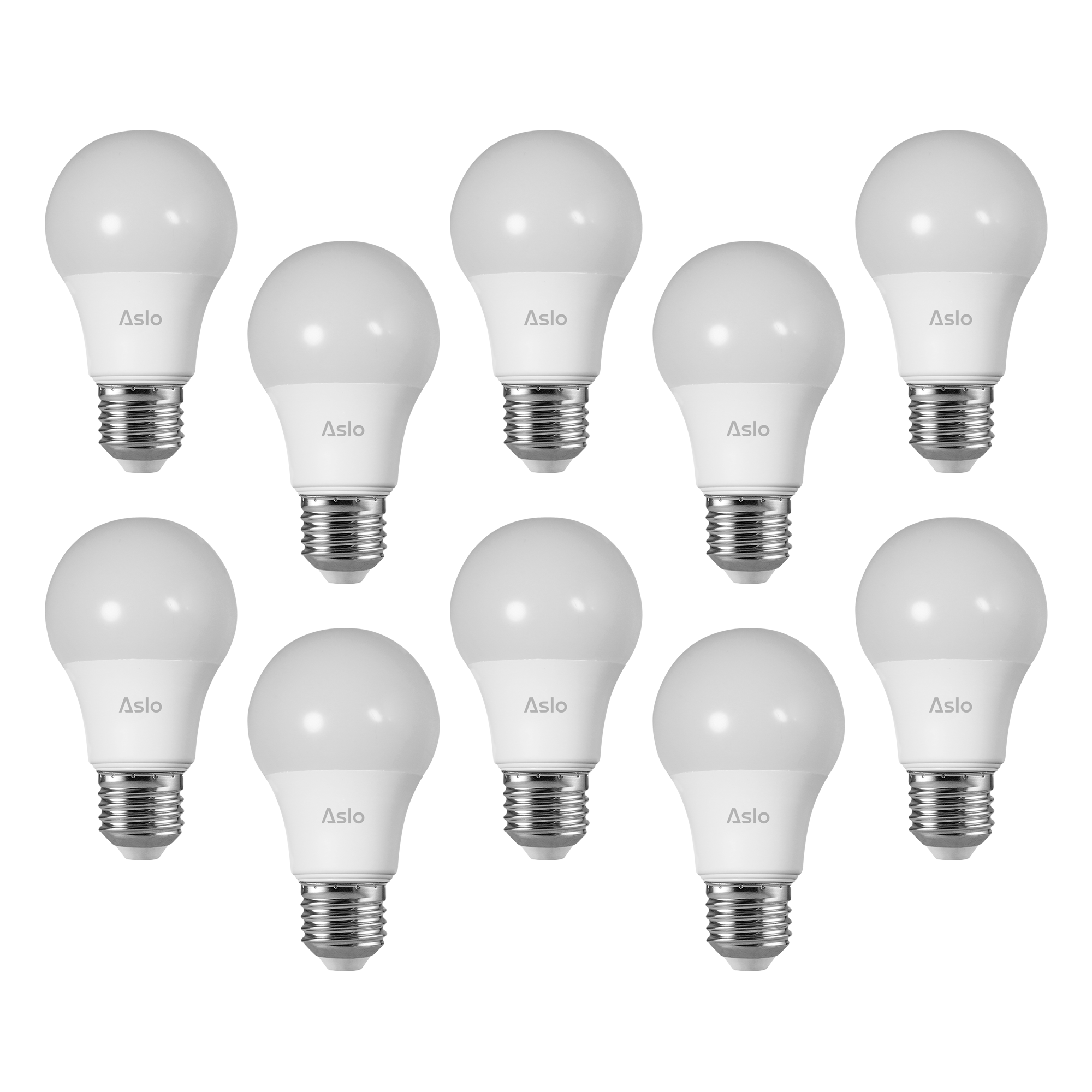 LÂMPADA LED A60 E27 15W 20.000h - PACK 10 UN.