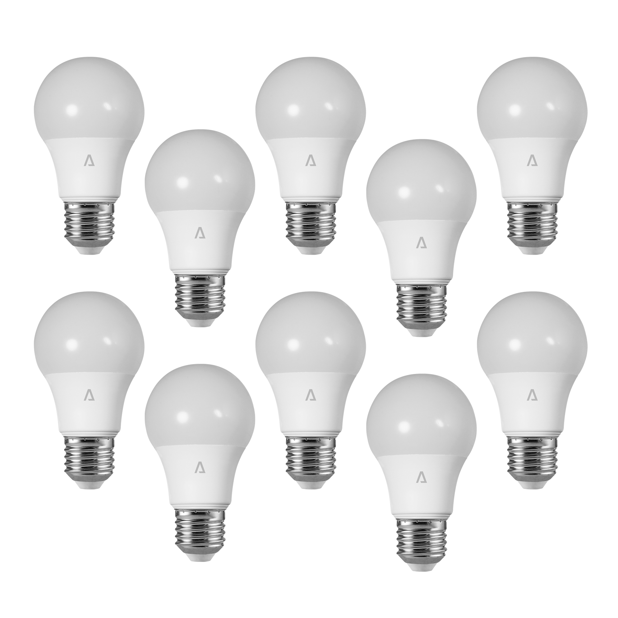 LÂMPADA LED STANDARD A60 E27 8.5W 20.000h - PACK 3 UN.