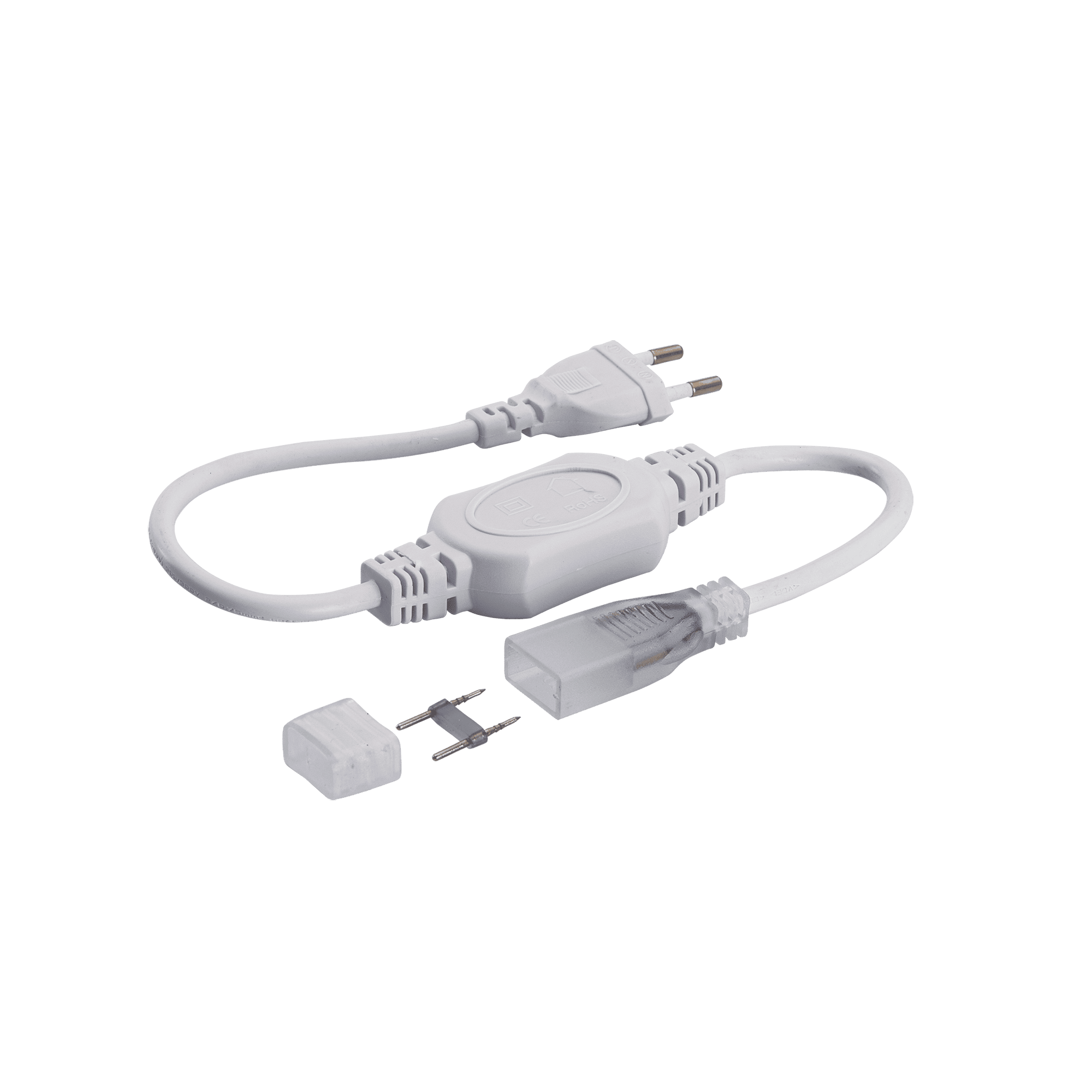 CABO DE ALIMENTAÇÃO PARA FITA LED 12MM 230V (MÁX. 30M)