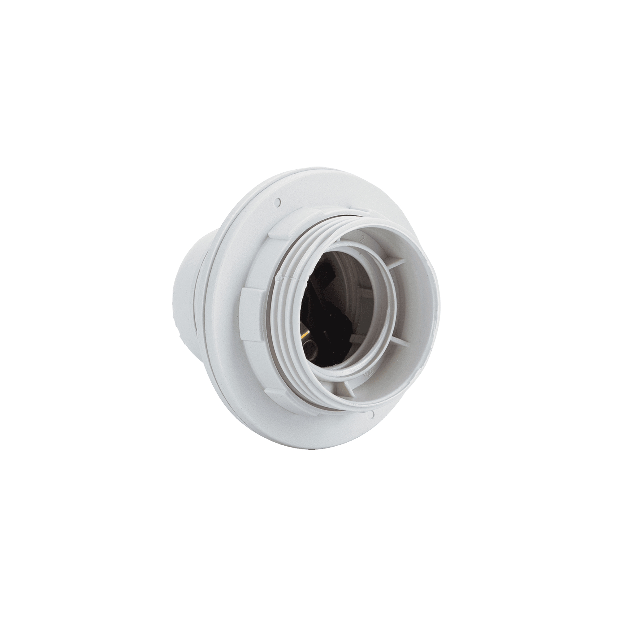 SUPORTE E27 PARA LÂMPADA ROSCADO COM ANILHAS