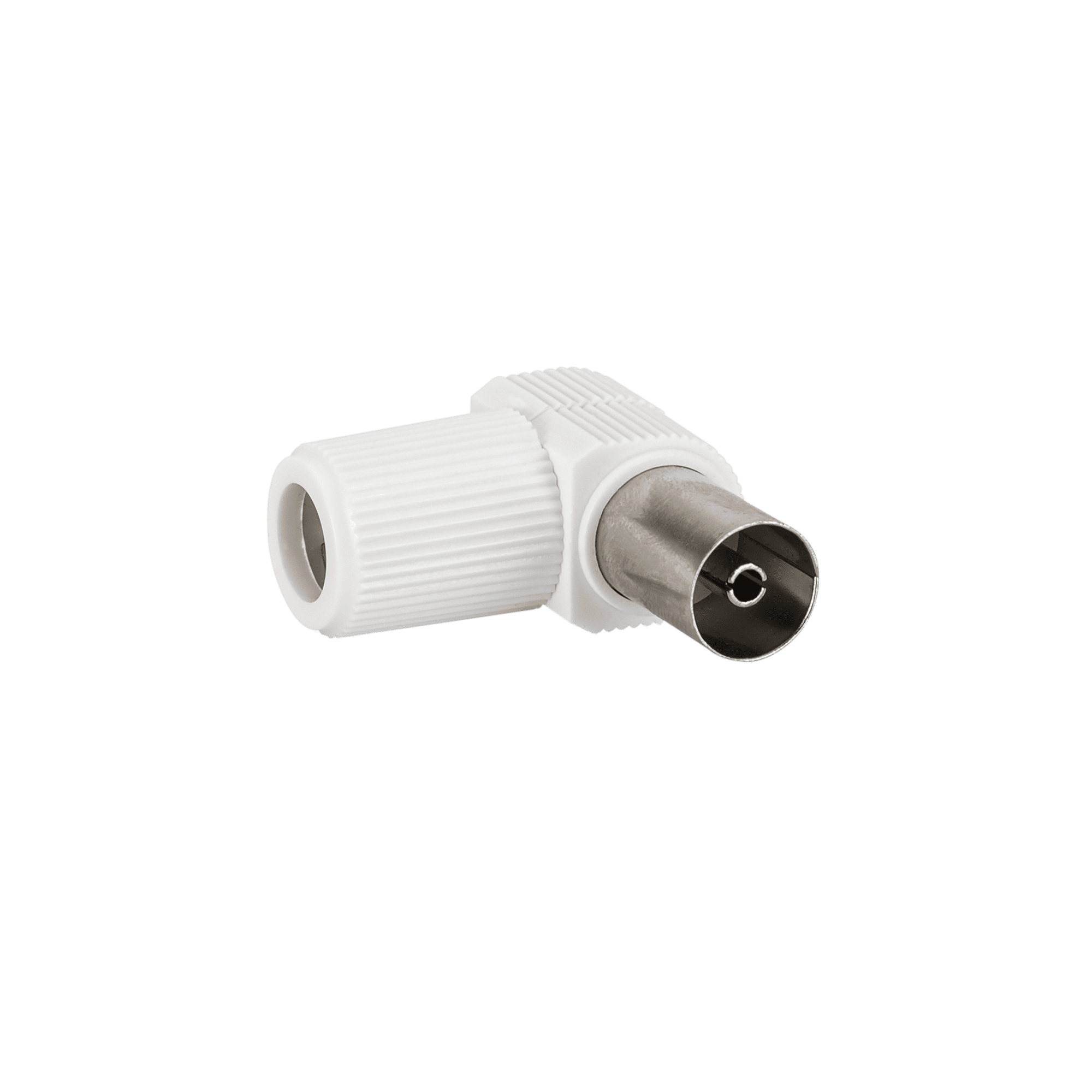 CONECTOR TV ANGULAR FÊMEA