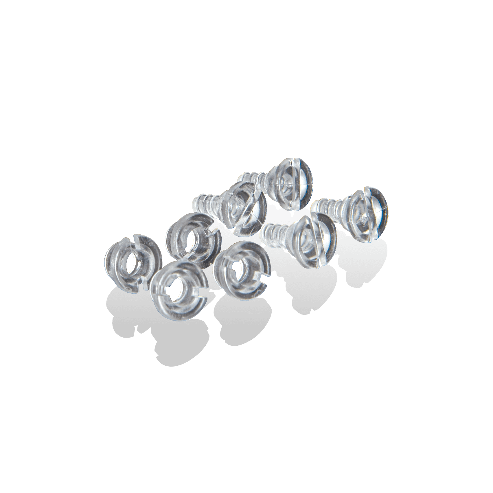 CONJUNTO DE PARAFUSOS PLÁSTICOS PARA ASPIK (4UN)