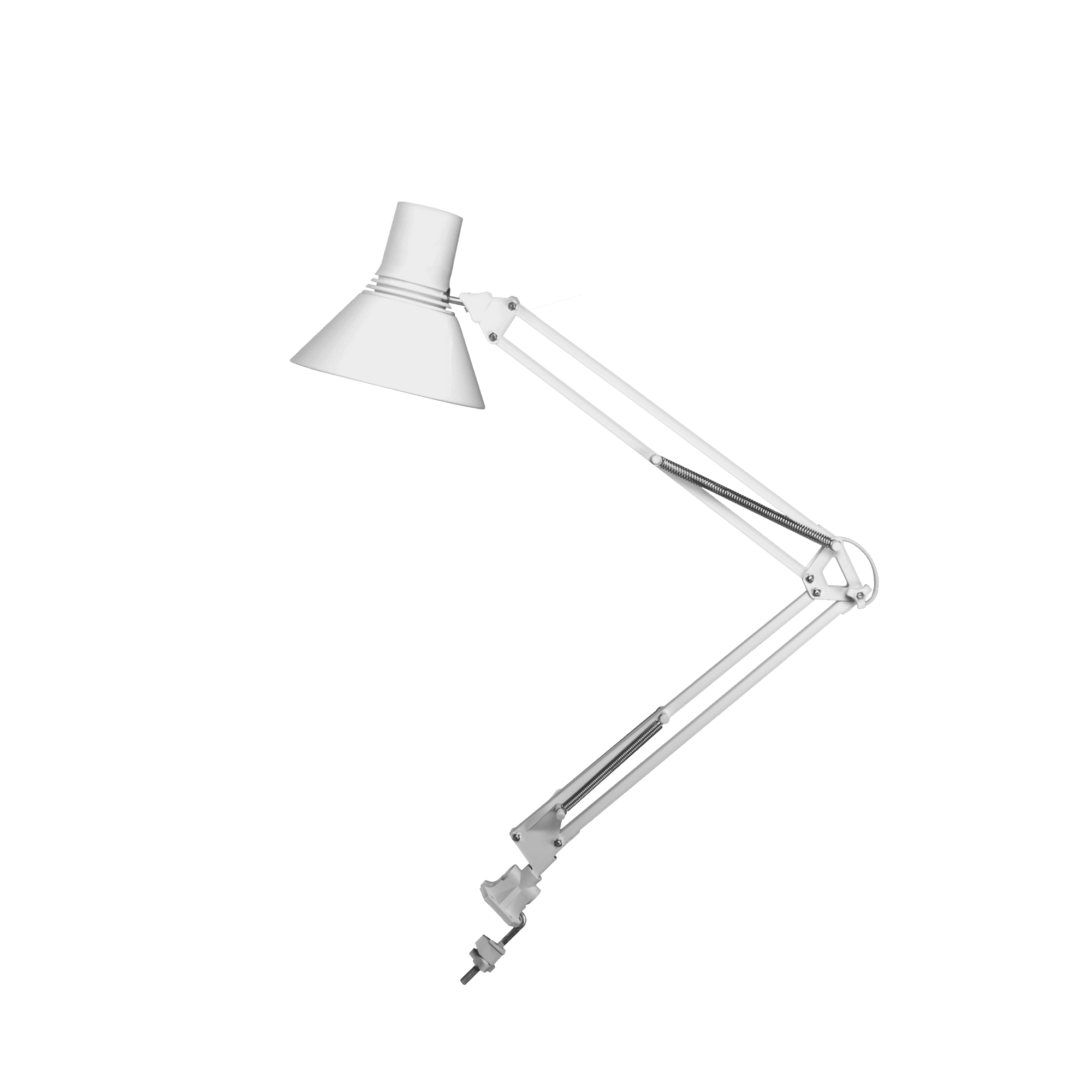 CANDEEIRO DE SECRETÁRIA EXTENSÍVEL BRANCO E27 25W