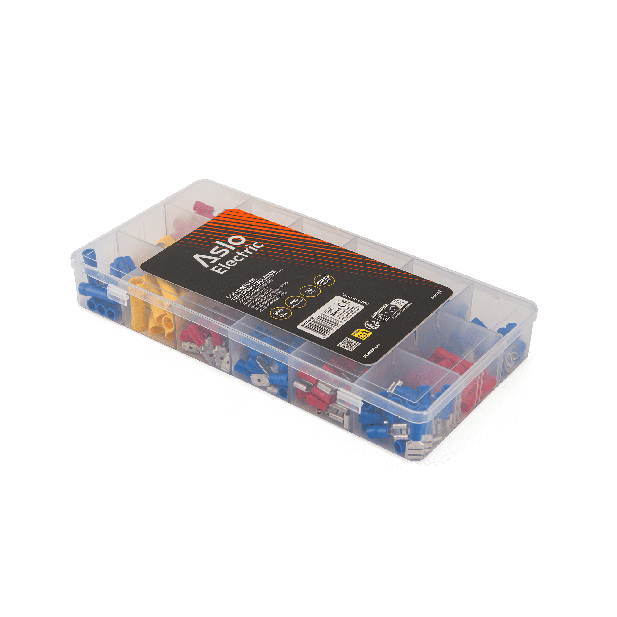 CONJUNTO DE 300 TERMINAIS ISOLADOS