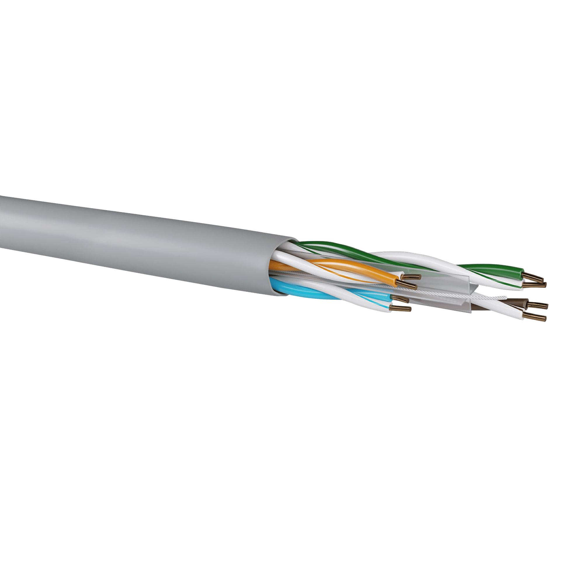 CABO U/UTP CAT6 CCA PVC ECA