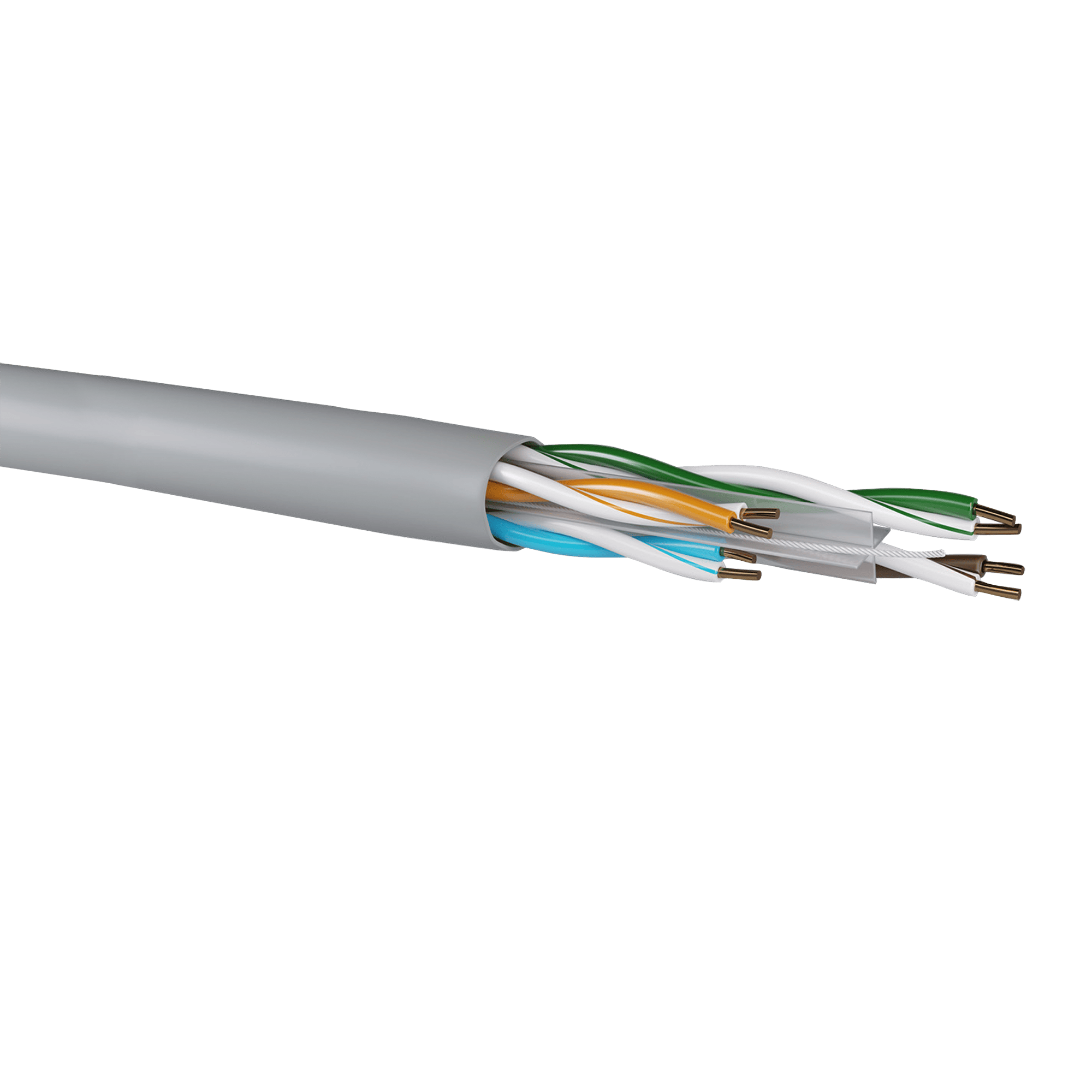 CABO U/UTP 23AWG CAT6 4P CU PVC ECA (305M)