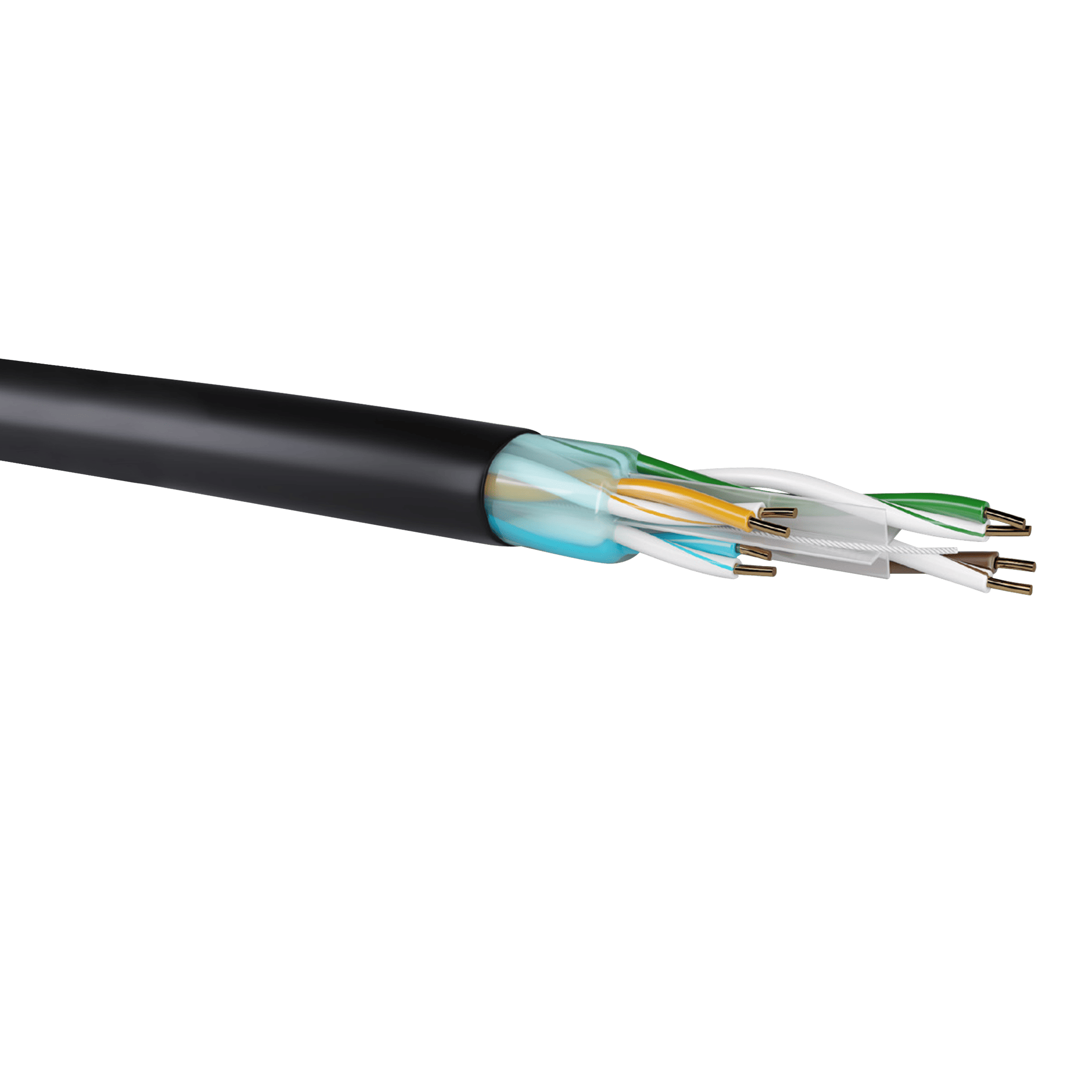 CABO U/UTP 23AWG CAT6 CU PE COM GEL
