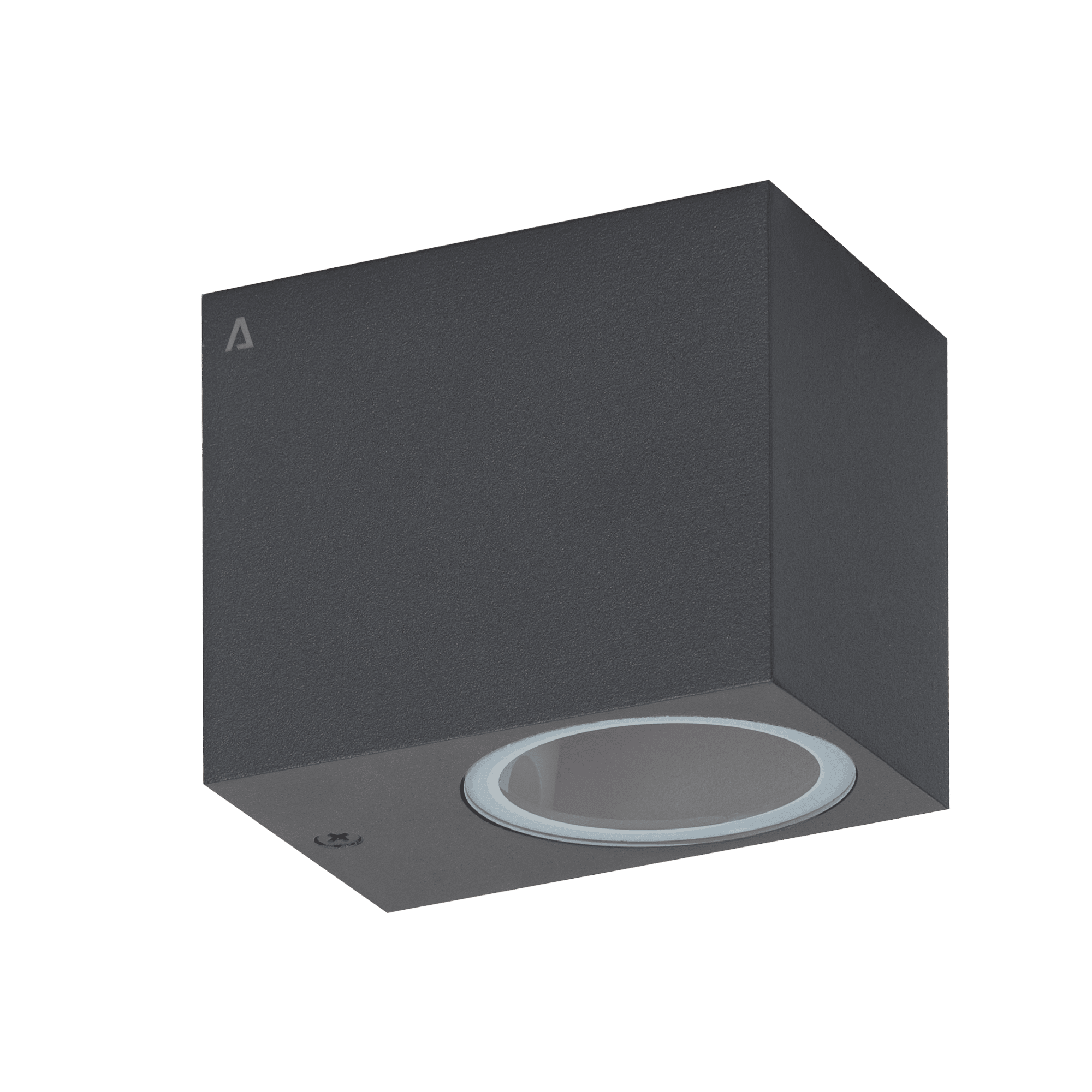 APLIQUE DE PAREDE 1XGU10 100MM IP54 QUADRADO