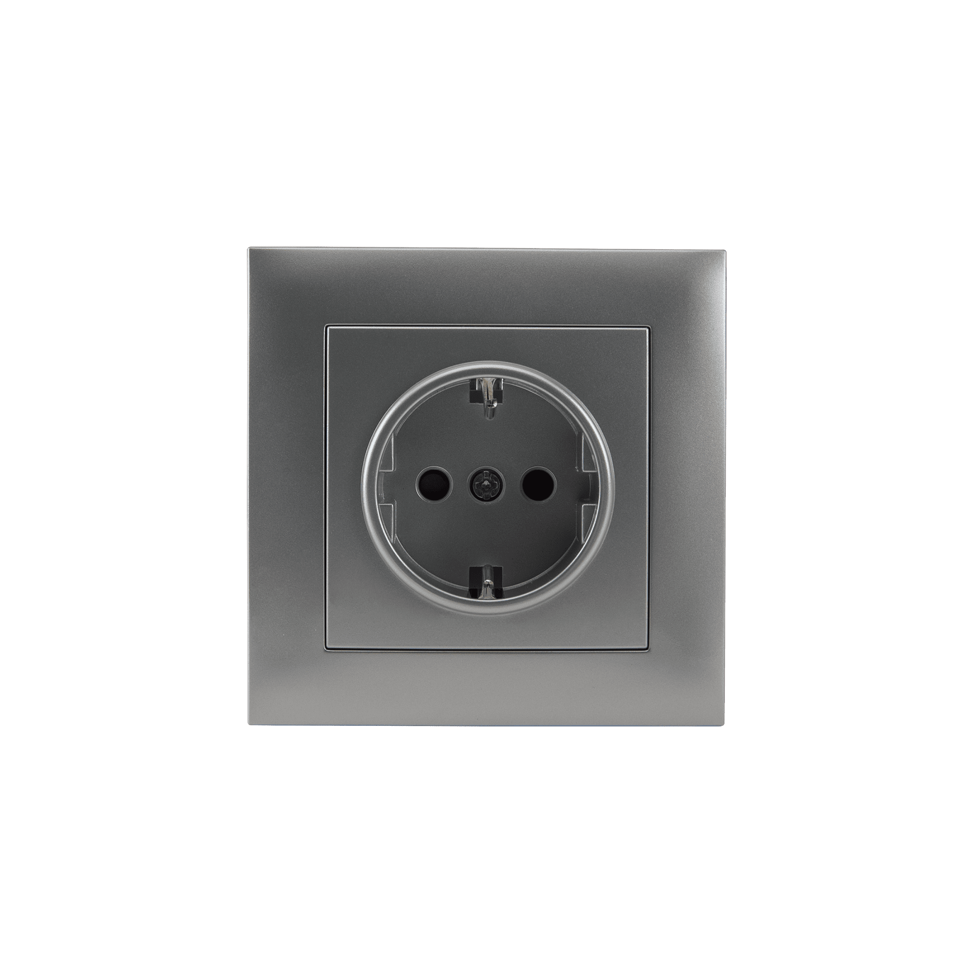 TOMADA TIPO SCHUKO 2P+T M2020 16A - 250V COM PROTEÇÃO