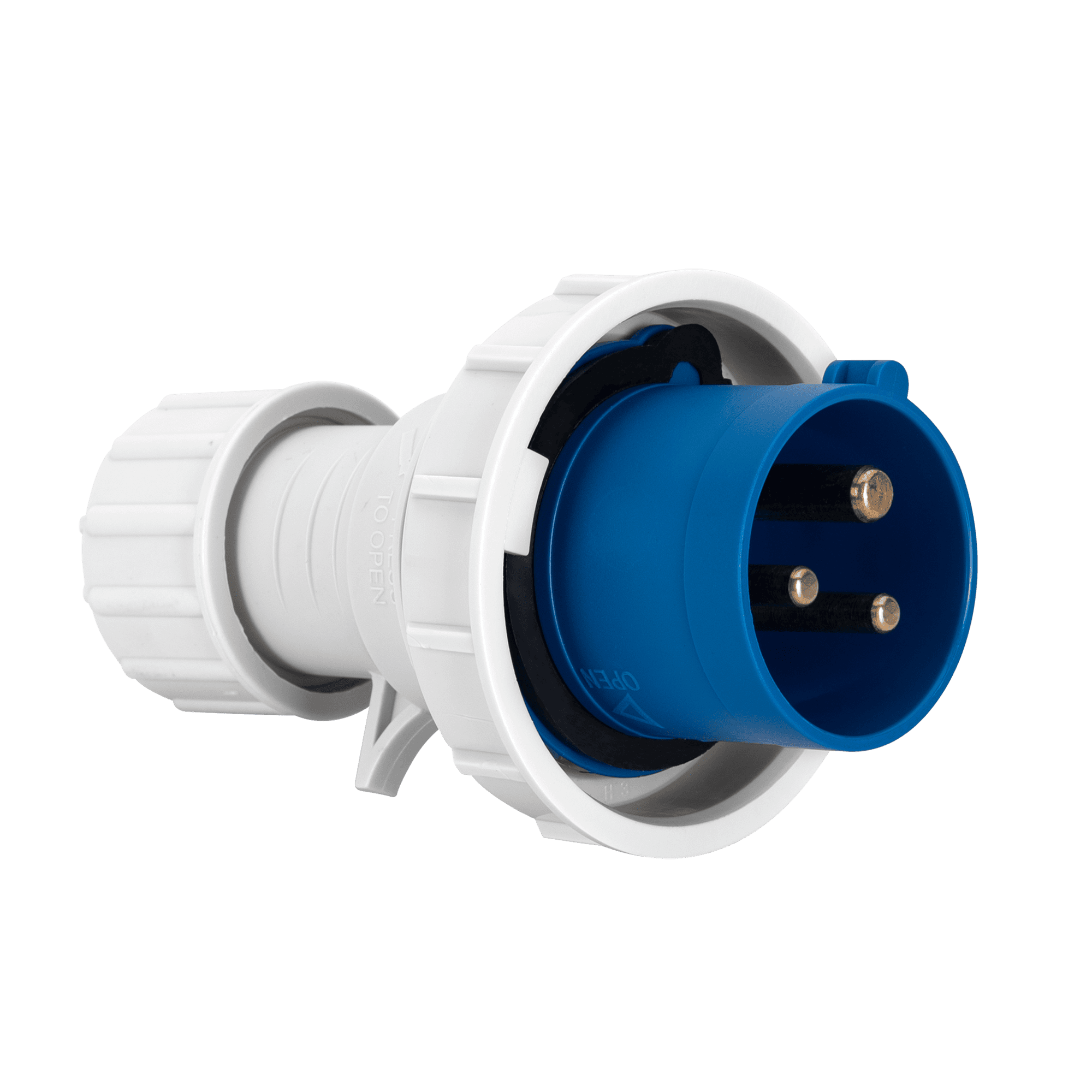 FICHA INDUSTRIAL MACHO 2P+T 230V 6H IP67