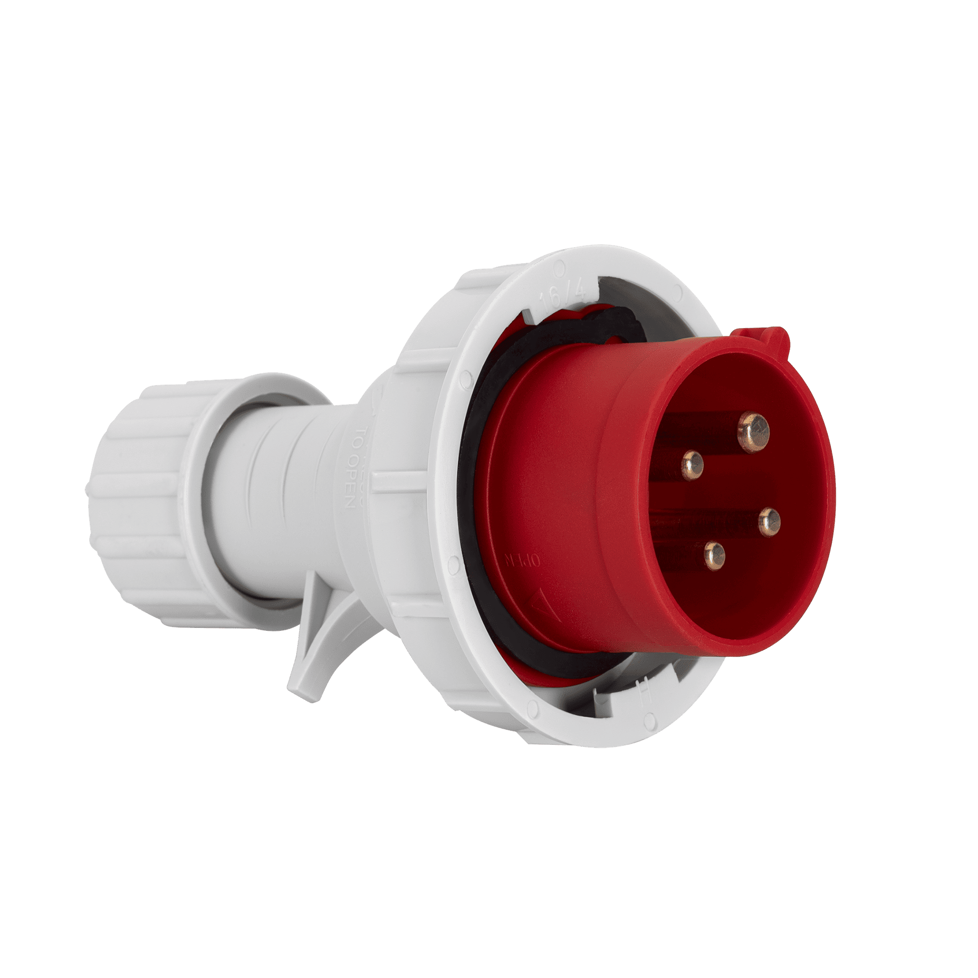 FICHA INDUSTRIAL MACHO 3P+T 400V 6H IP67