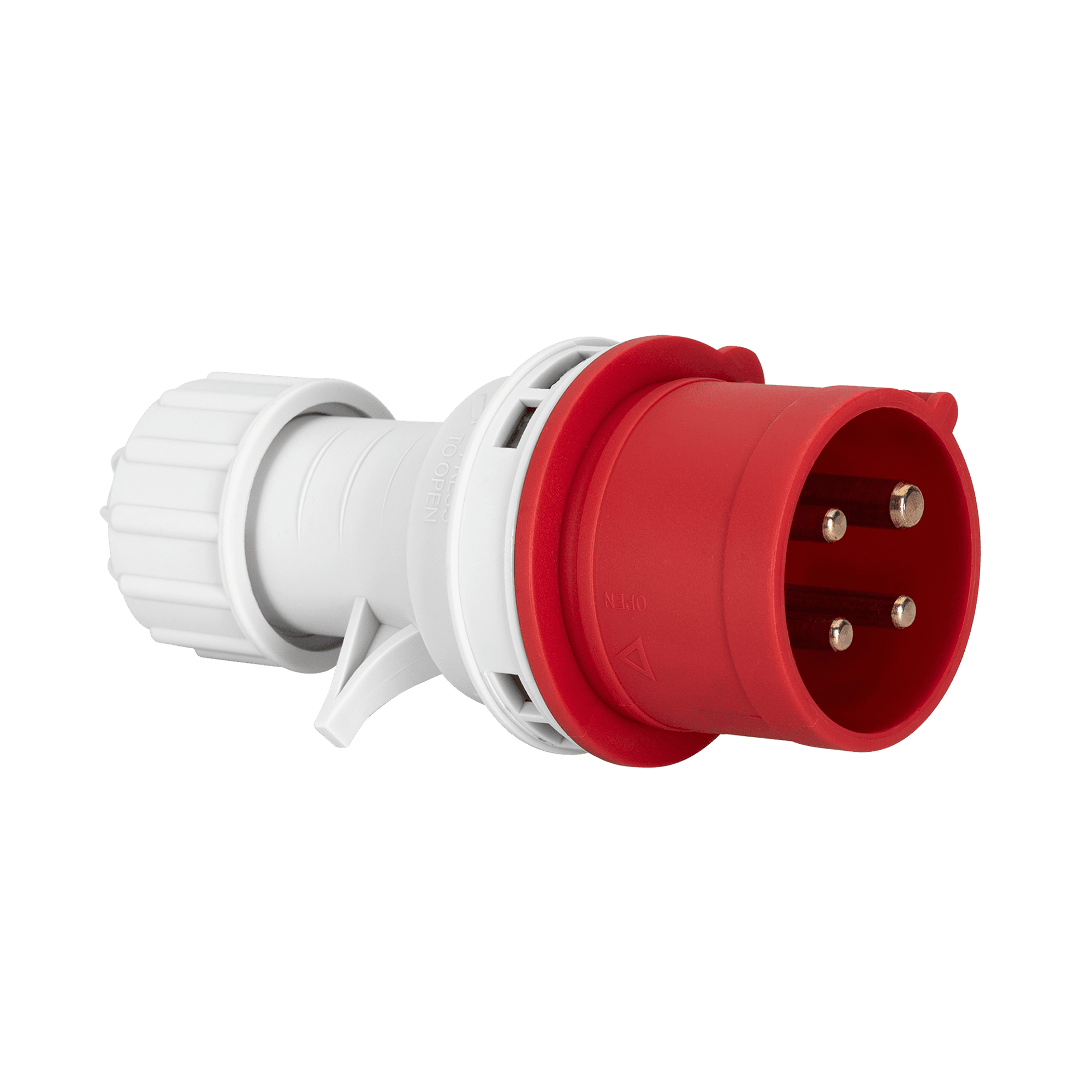 FICHA INDUSTRIAL MACHO 3P+T 400V 6H IP44