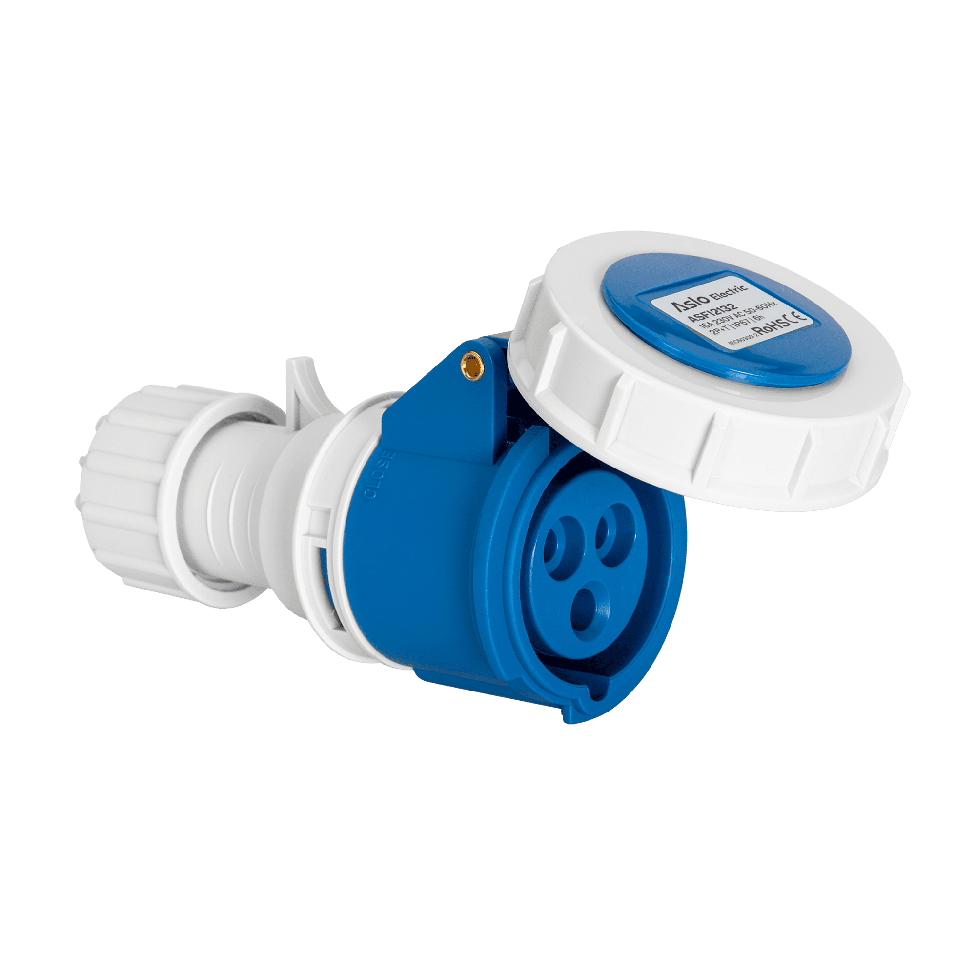 FICHA INDUSTRIAL FÊMEA 2P+T 230V 6H IP67