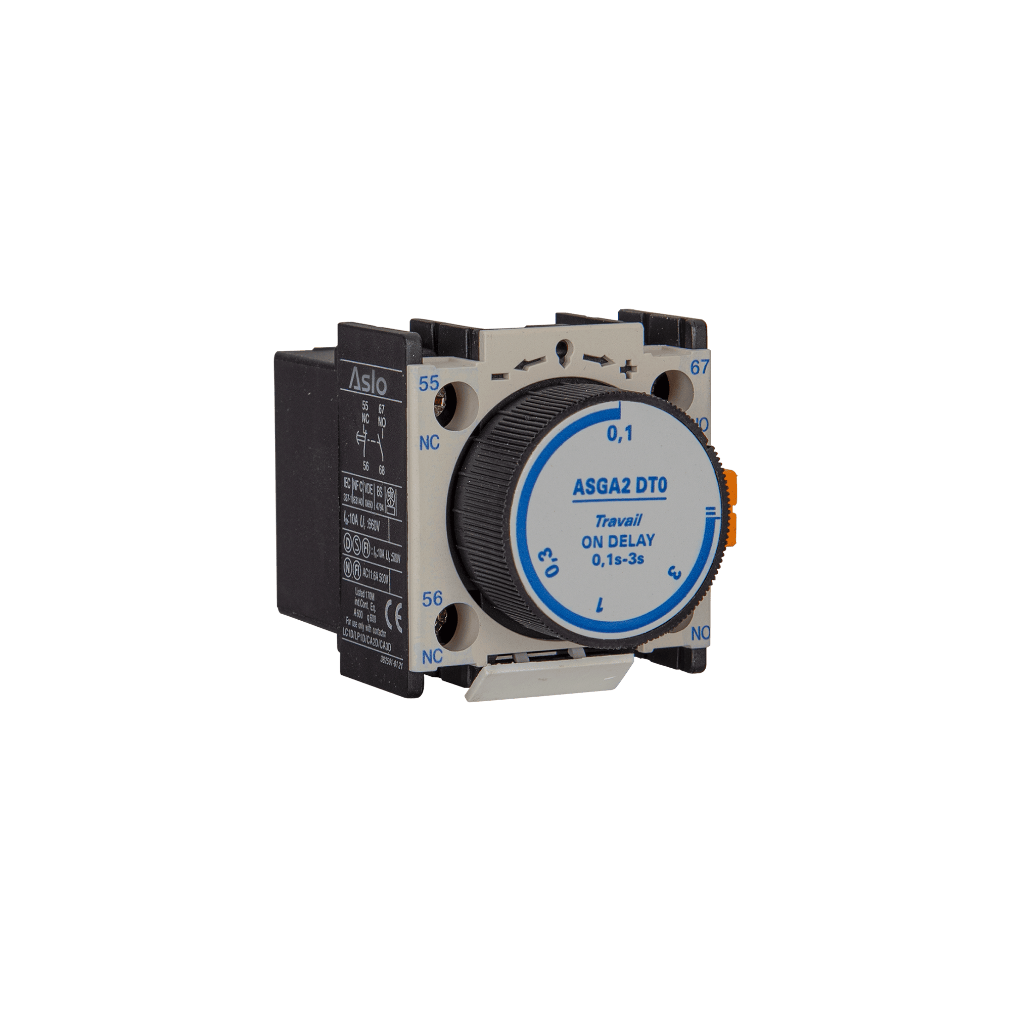 TEMPORIZADOR INTERRUPTOR ATRASO À OPERAÇÃO 0,1 - 3S