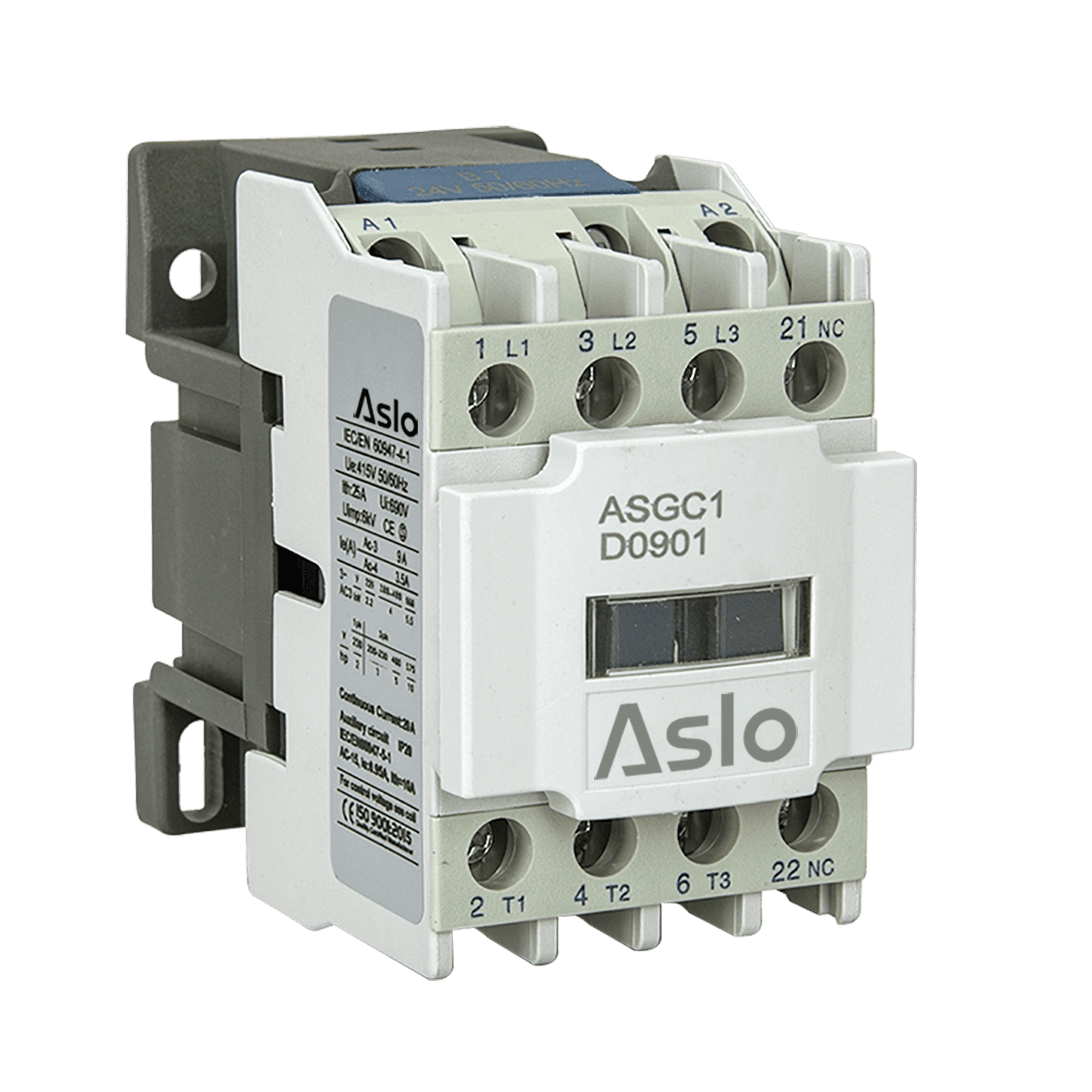 CONTACTOR TRIPOLAR COM BOBINA AC 9A