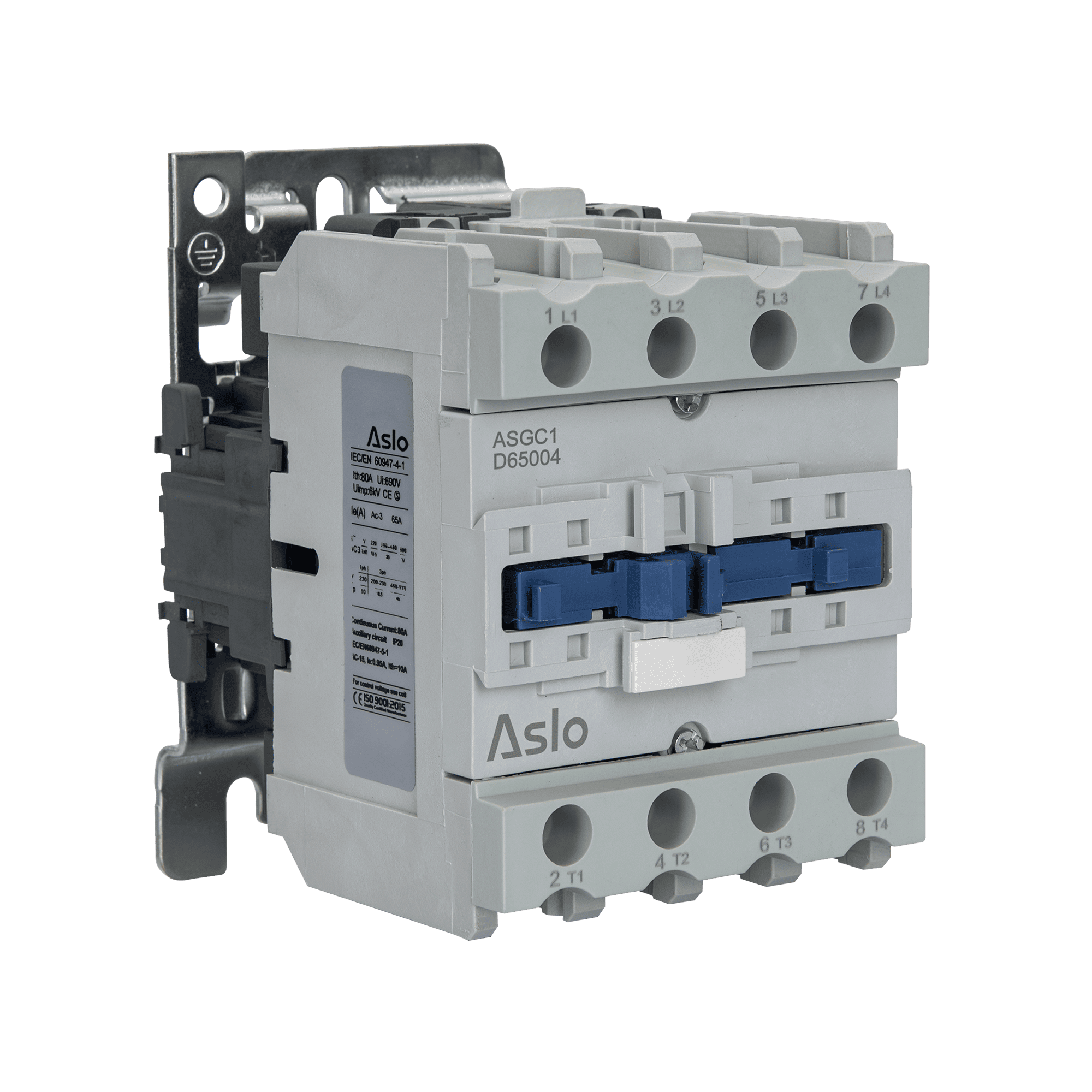 CONTACTOR TETRAPOLAR COM BOBINA AC 65A 4P NO 240V