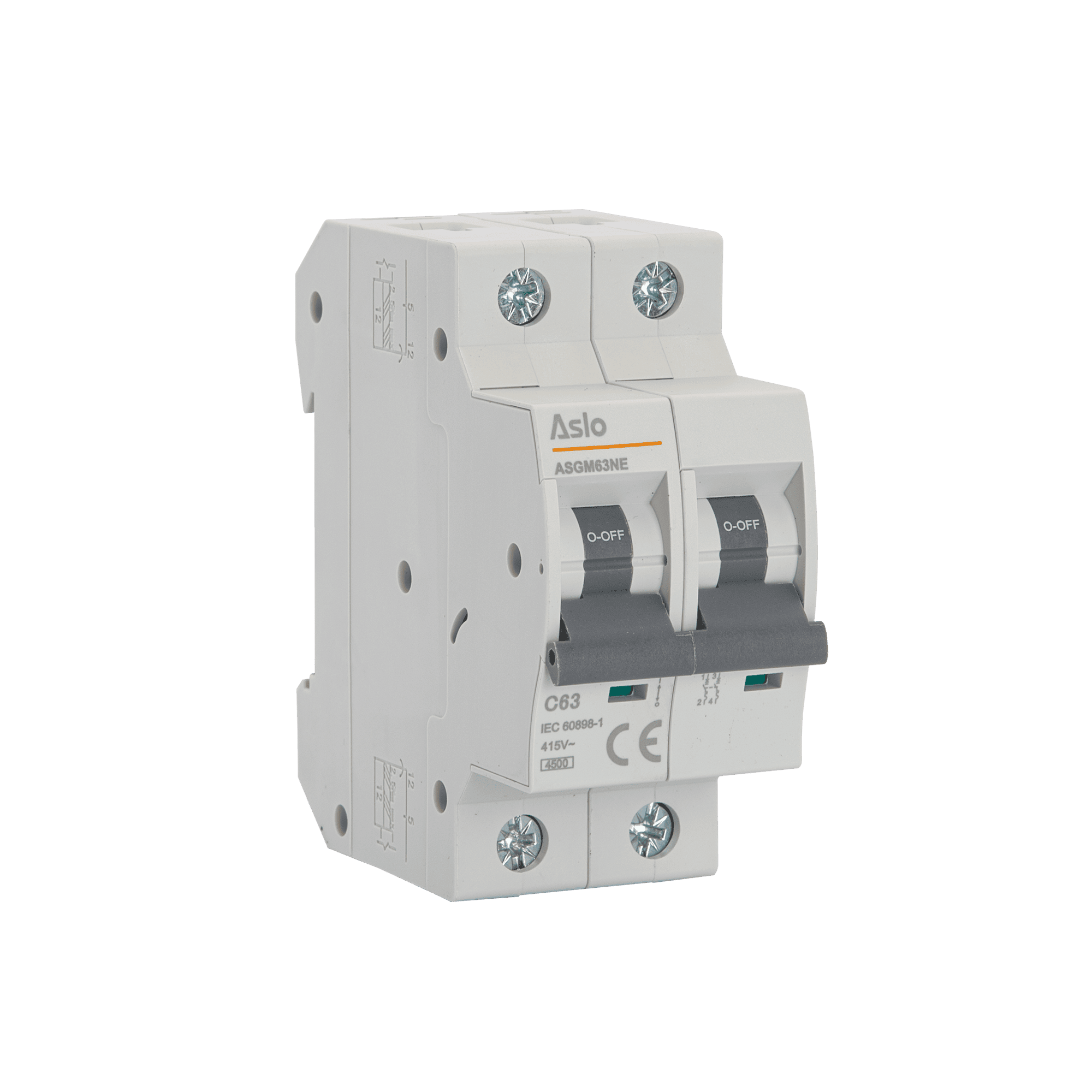 DISJUNTOR BIPOLAR 2P 4,5KA 2M