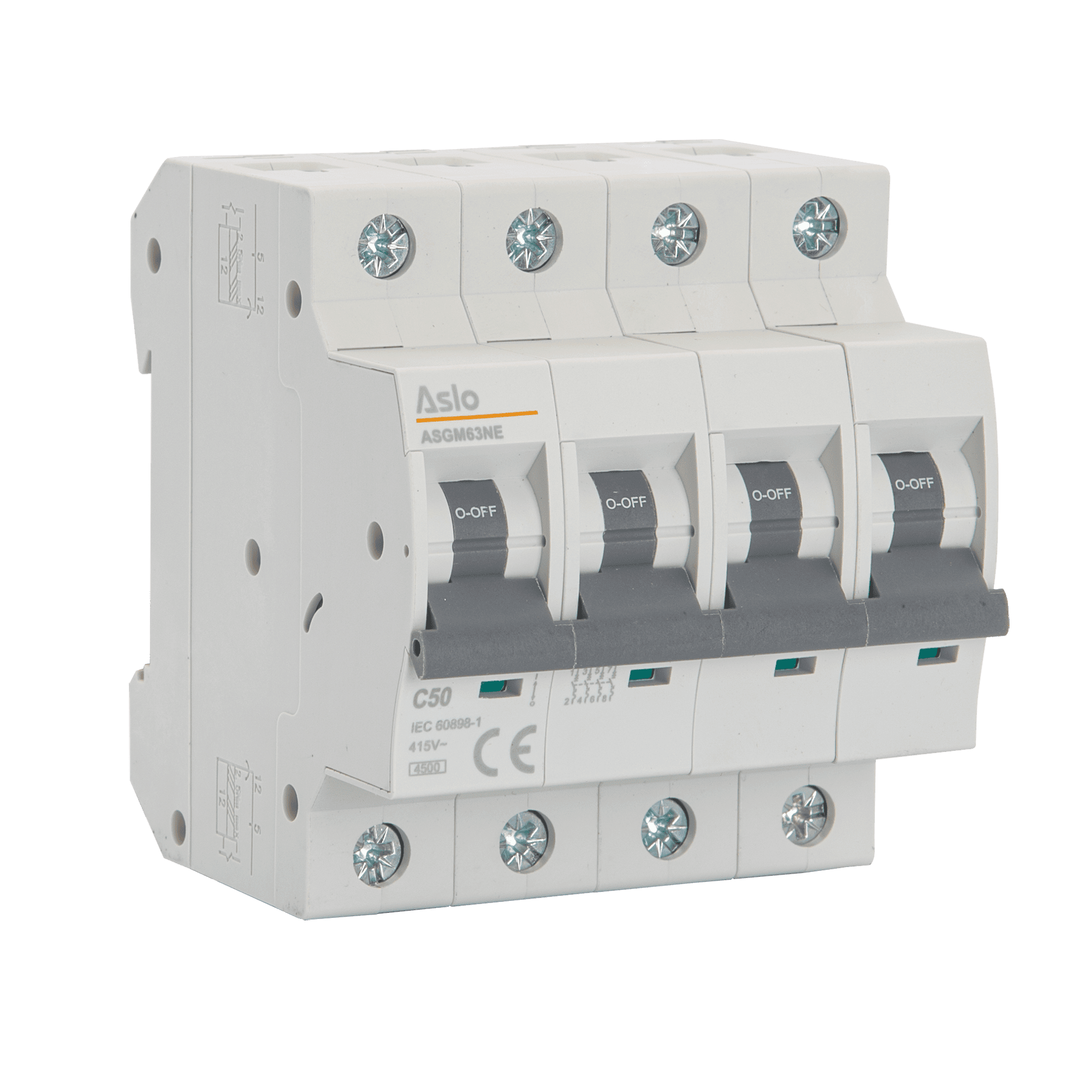 DISJUNTOR TETRAPOLAR 4P 4,5KA 4M