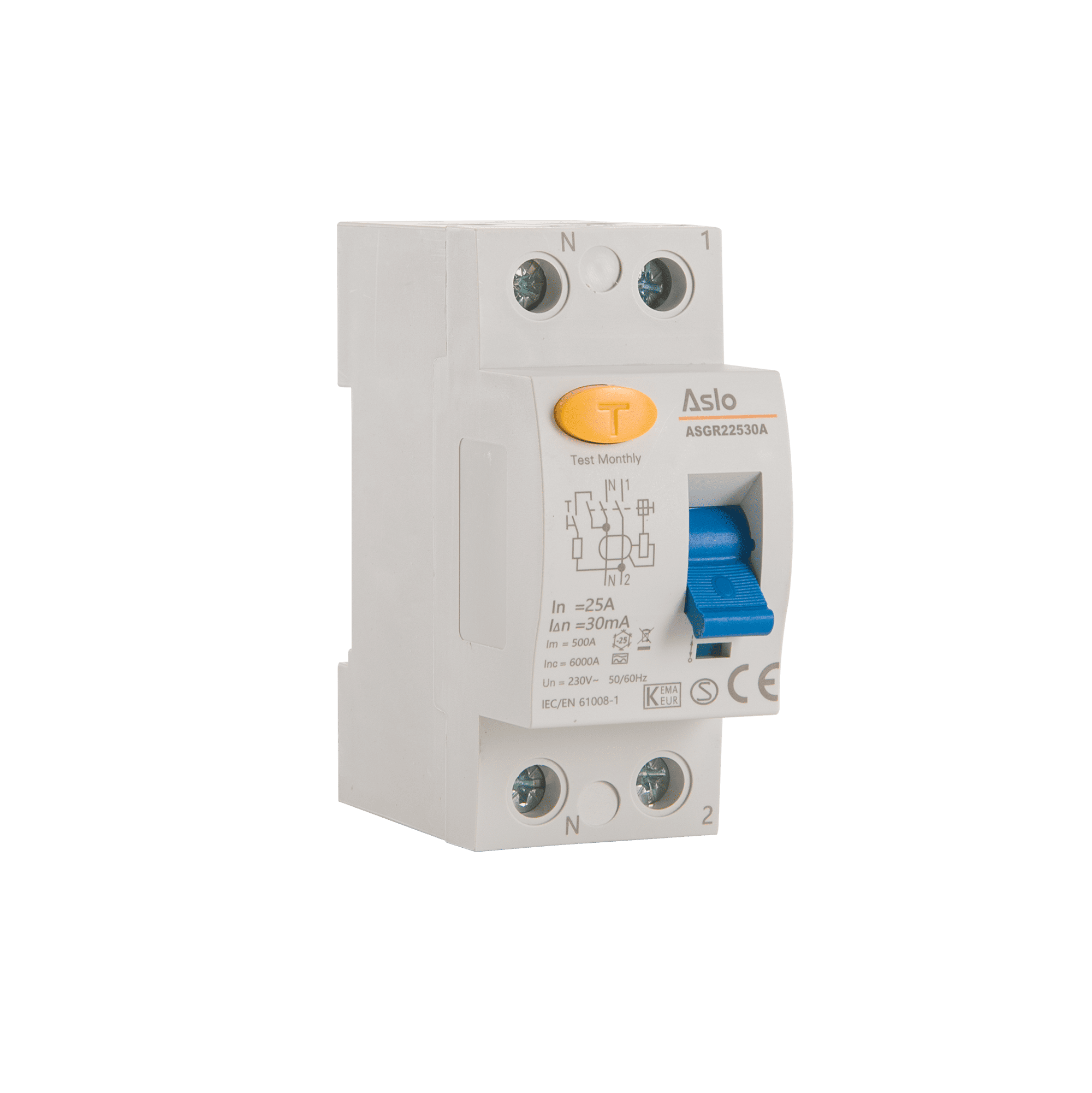 INTERRUPTOR DIFERENCIAL, TIPO A, 2P