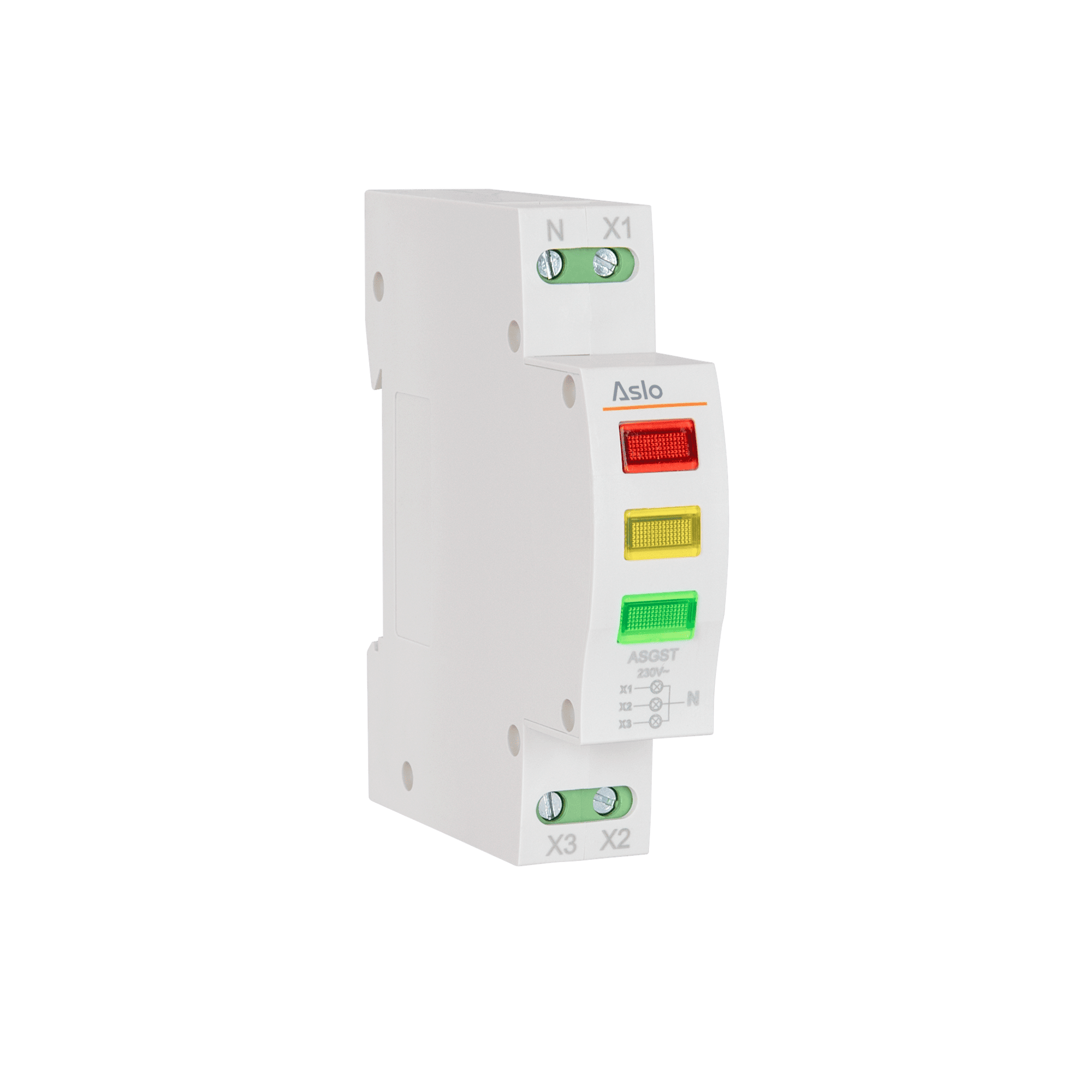 SINALIZADOR LUMINOSO MODULAR TRIPLO (VERMELHO/AMARELO/VERDE)