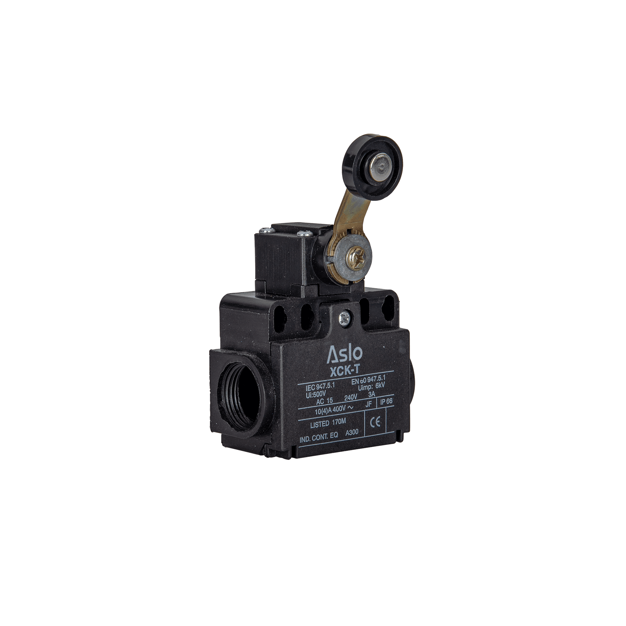 INTERRUPTOR FIM DE CURSO COM ALAVANCA RODÍZIO TERMOPLÁSTICO - MODELO SKT