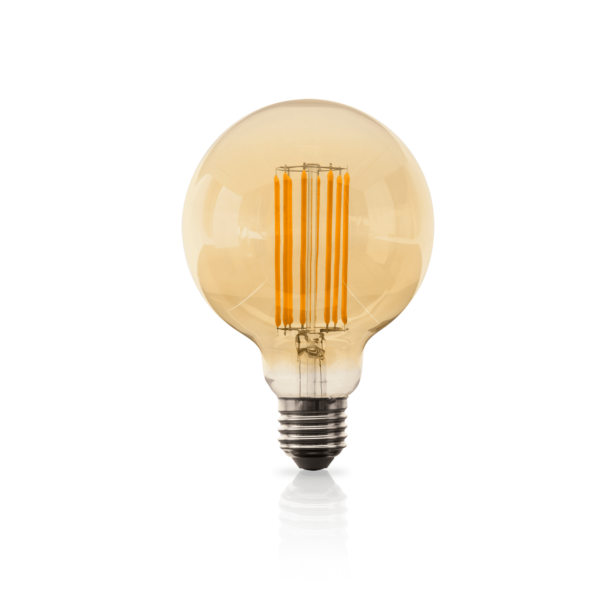 LÂMPADA LED VINTAGE FILAMENTO LONGO G95 E27 8W 2000K