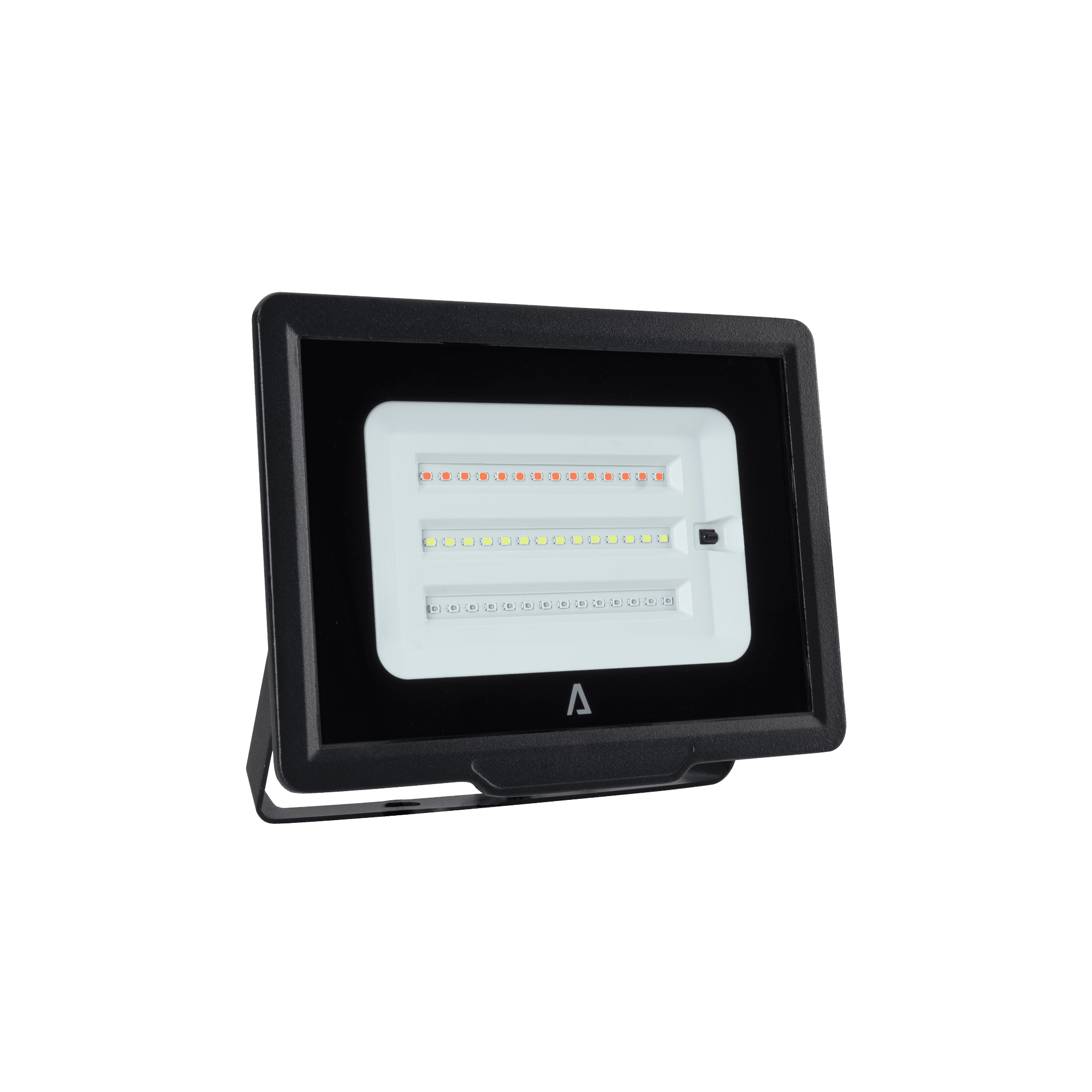 PROJETOR SLIM SMD IP65 RGB PRETO