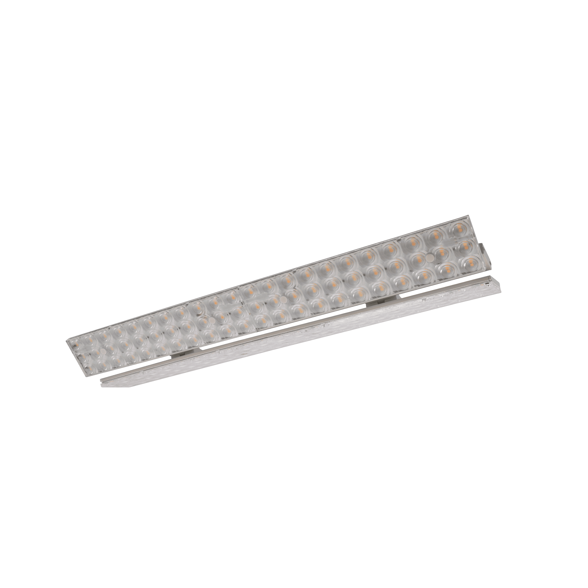 LUMINÁRIA DE CALHA DUPLA 3 CIRCUITOS 3-CCT