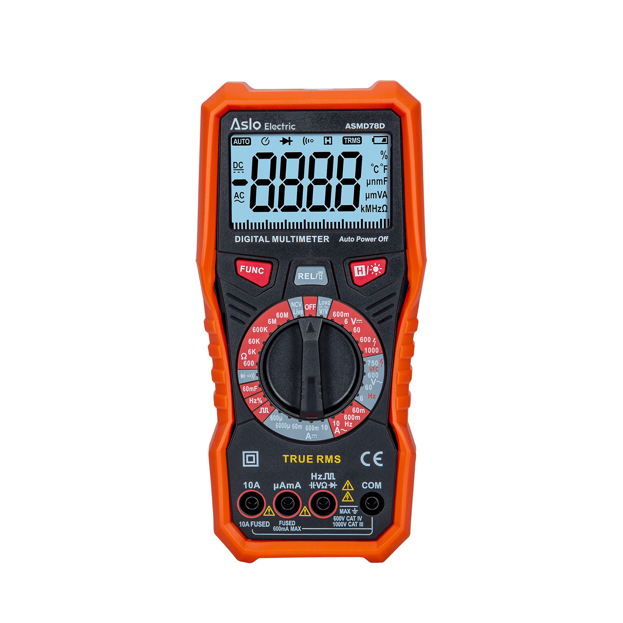 MULTÍMETRO PROFISSIONAL DIGITAL CAT IV - 600 V | TRMS 78D