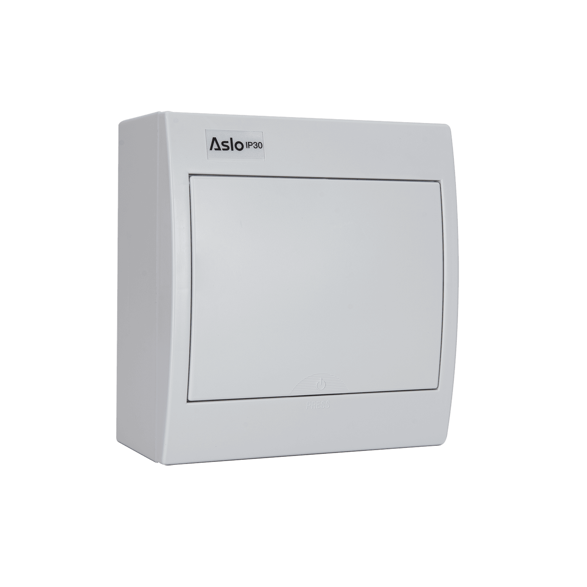 QUADRO DISTRIBUIÇÃO SALIENTE COM PORTA OPACA 204X102MM 6 MÓDULOS