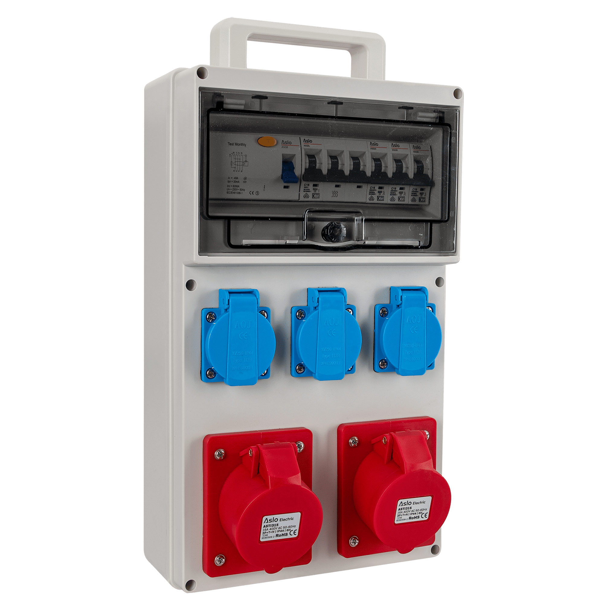 QUADRO DE OBRAS EQUIPADO 10 MÓDULOS IP44