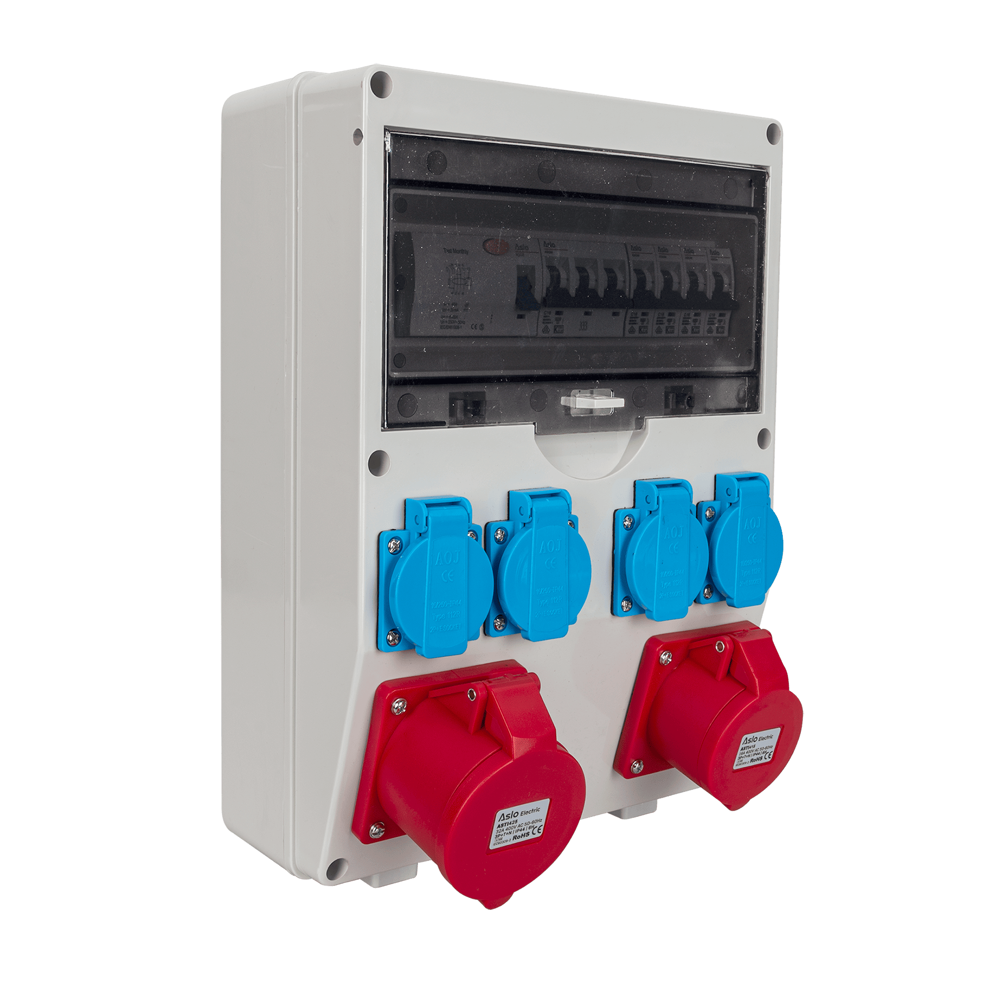 QUADRO DE OBRAS EQUIPADO 12 MÓDULOS IP44