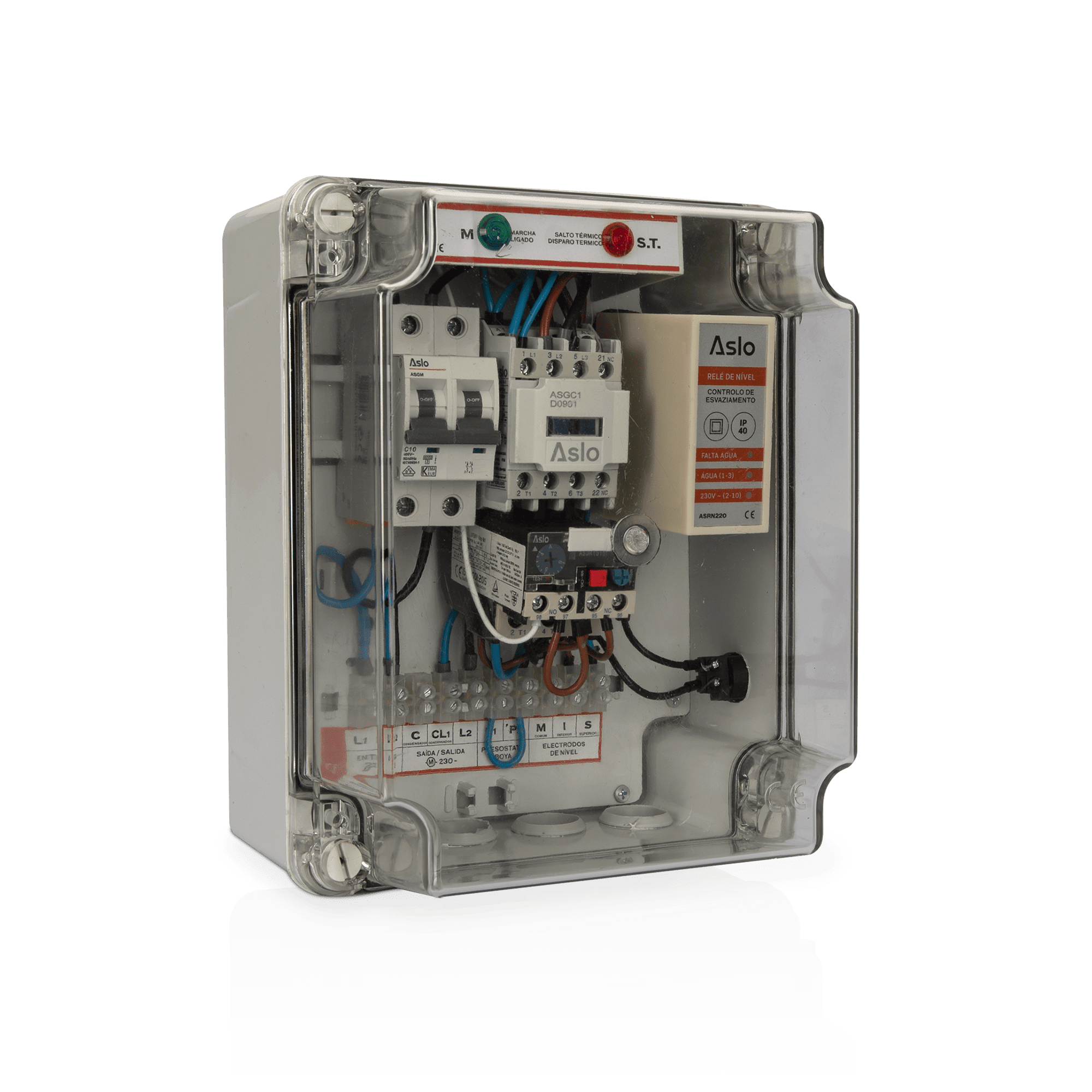 QUADRO DE SONDAS MONOFÁSICO 230 VAC