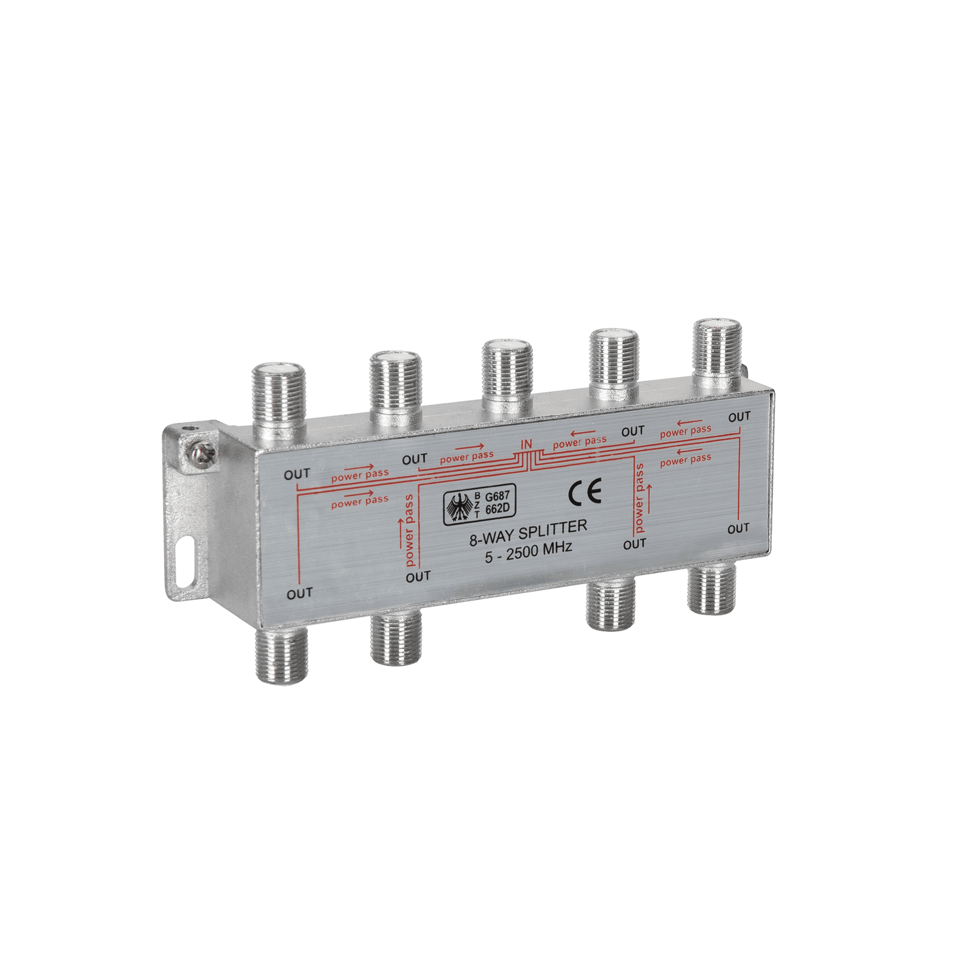 REPARTIDOR BLINDADO 8 VIAS "F"