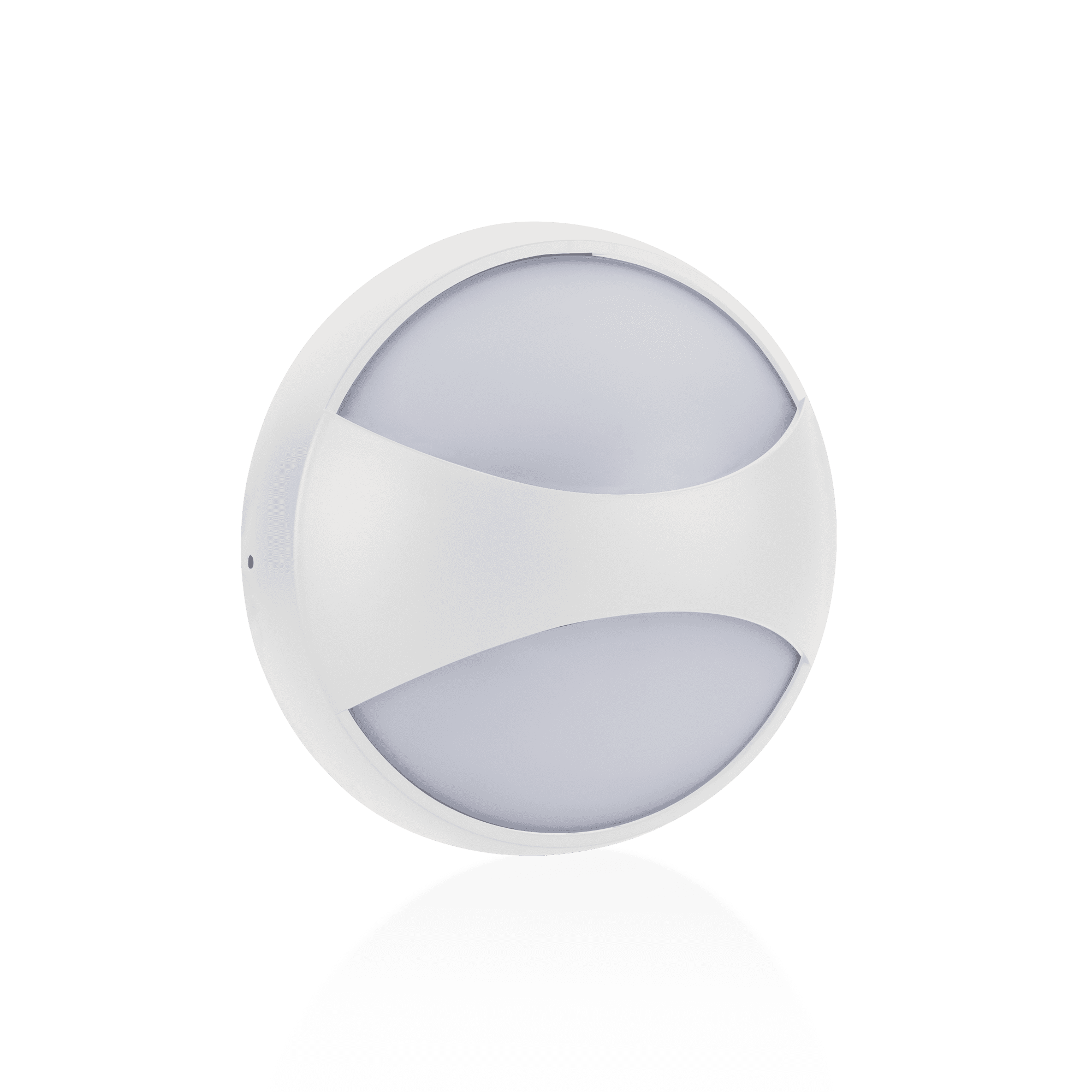 APLIQUE LED EXTERIOR REDONDO IP54 15W 4000K COM DIVISOR