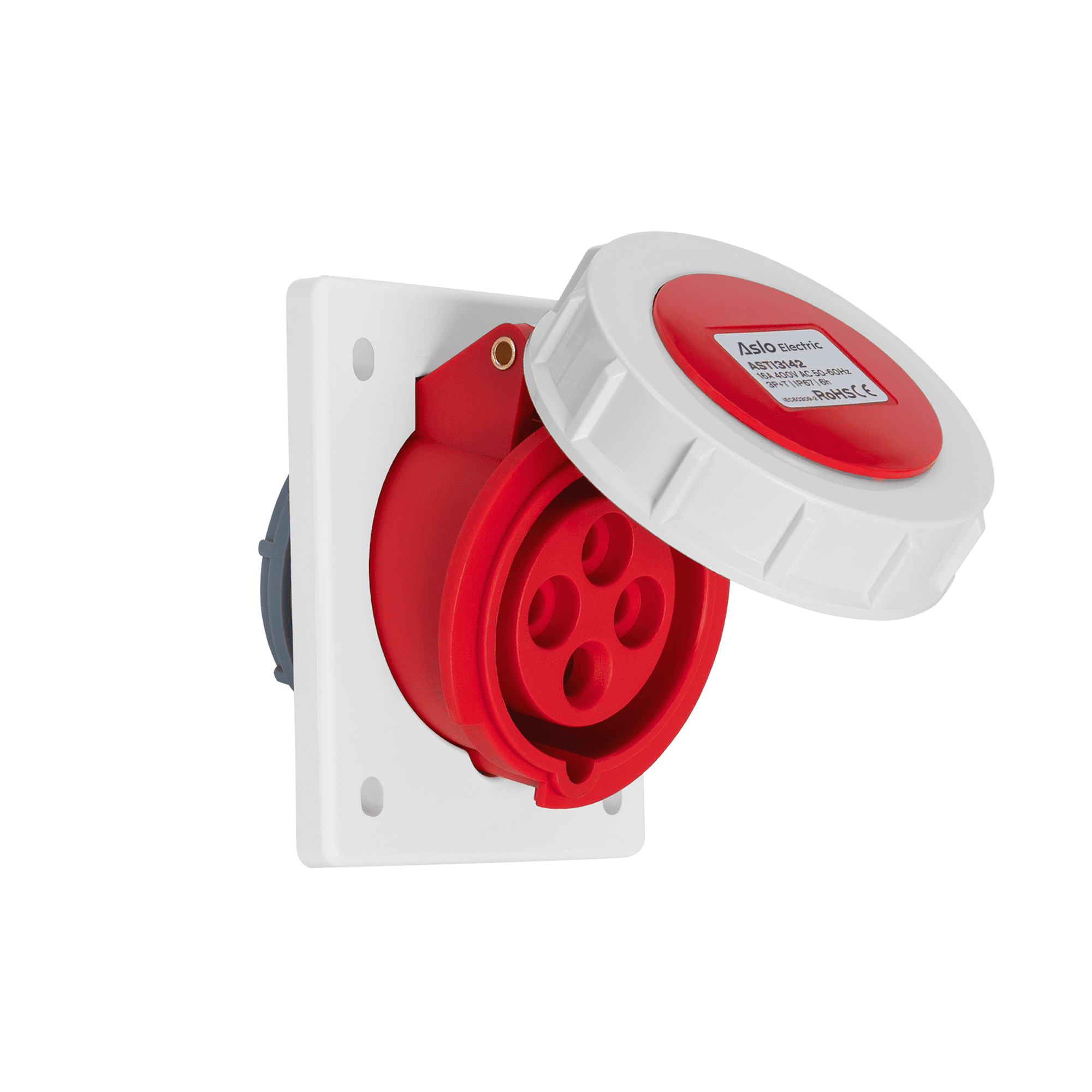 TOMADA FÊMEA ENCASTRAR 3P+T 400V 6H IP67