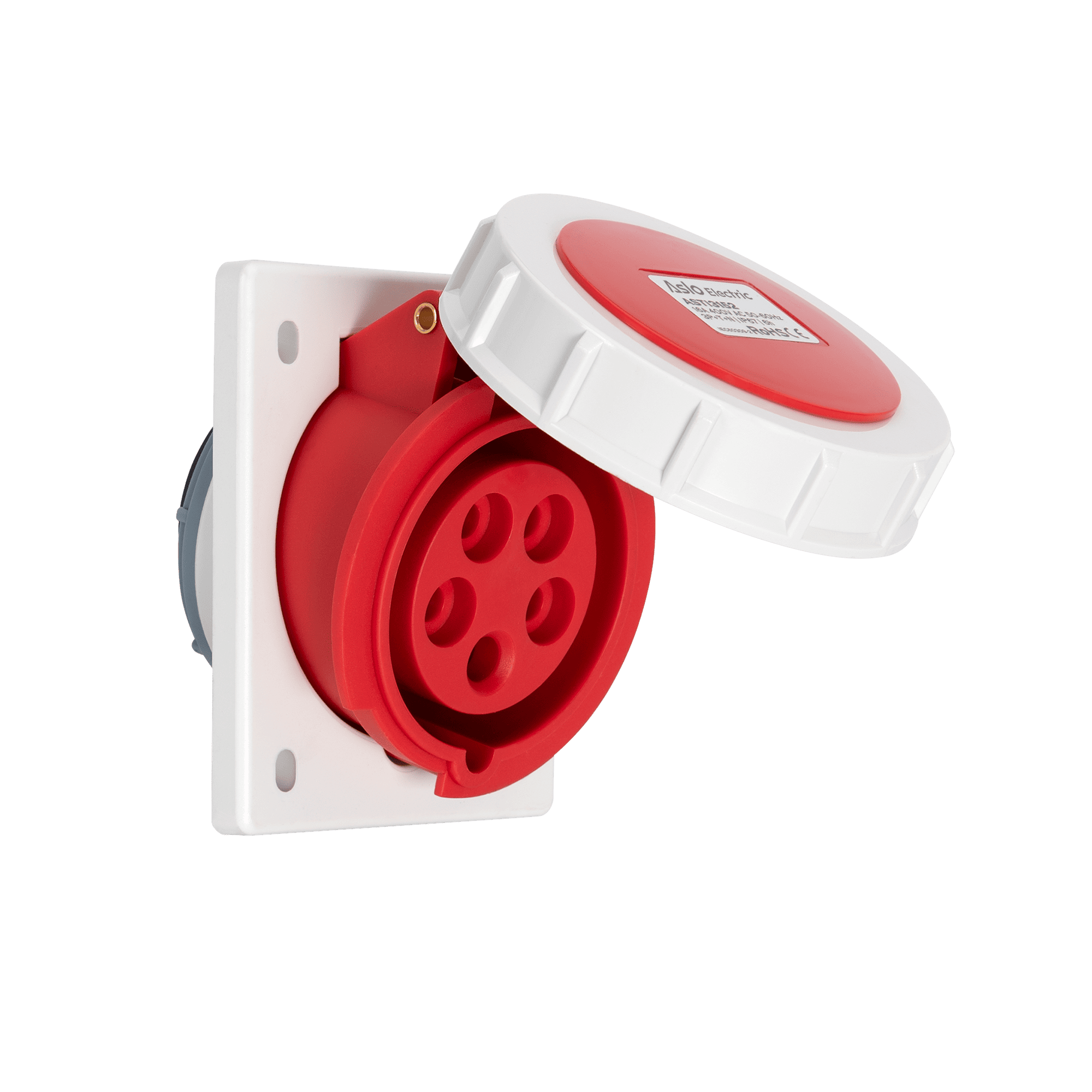 TOMADA FÊMEA ENCASTRAR 3P+T+N 400V 6H IP67