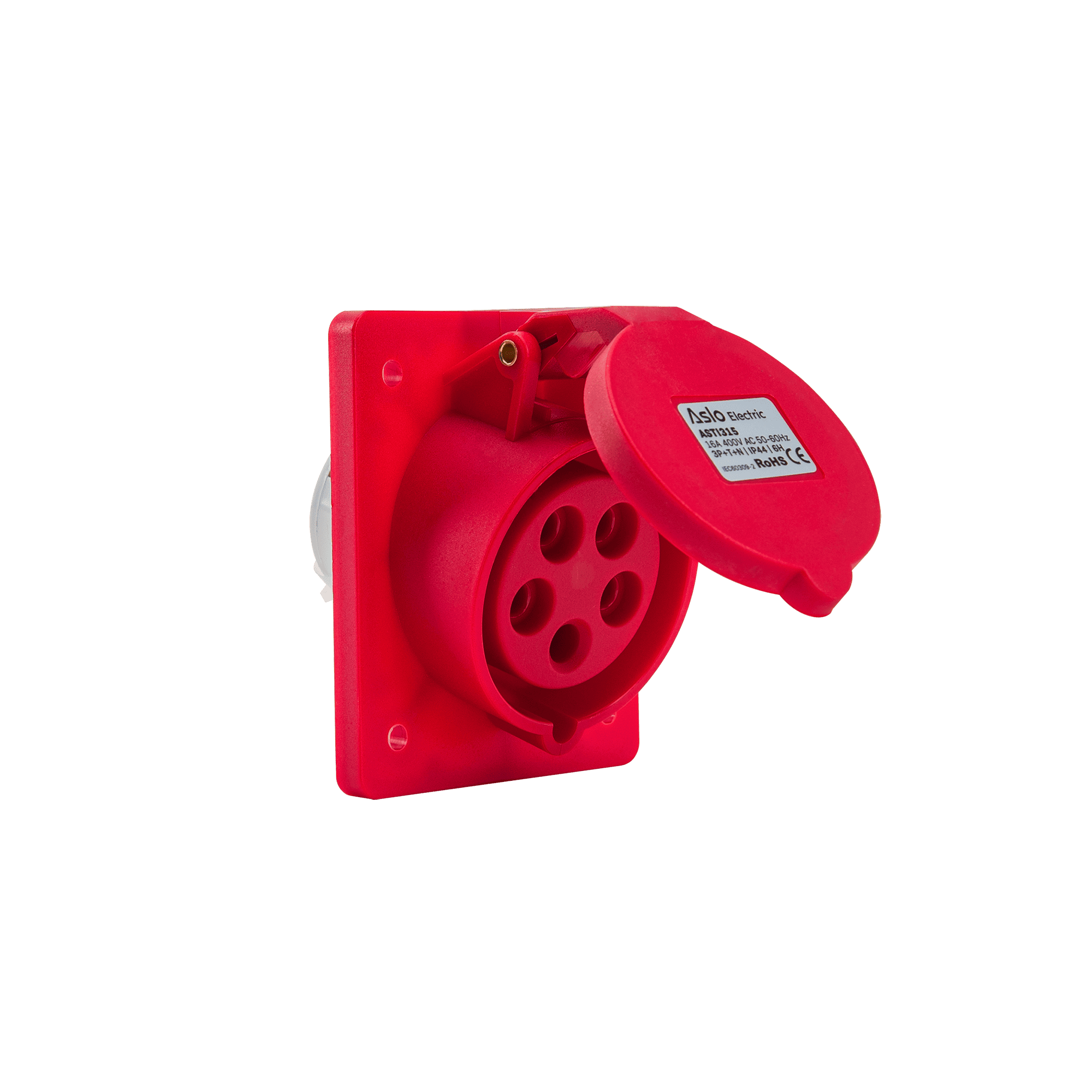 TOMADA FÊMEA ENCASTRAR 3P+T+N 400V 6H IP44