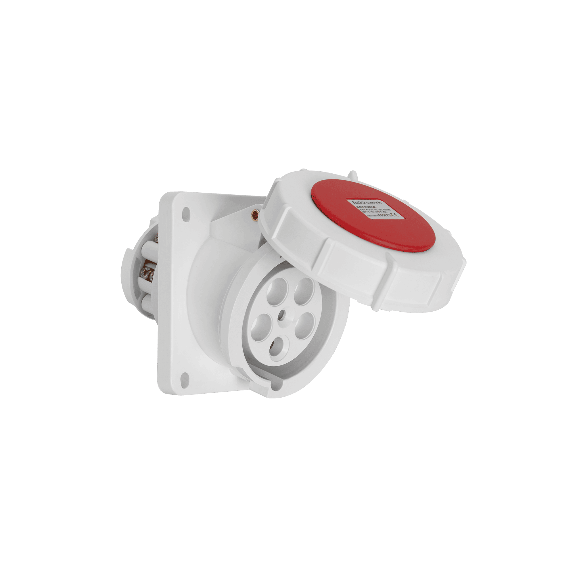 TOMADA FÊMEA ENCASTRAR 63A 3P+T+N 400V 6H IP67