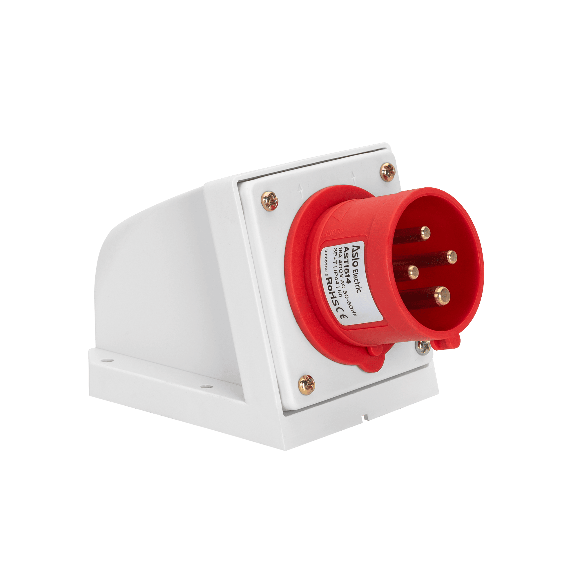 TOMADA MURAL MACHO 3P+T 400V 6H IP44