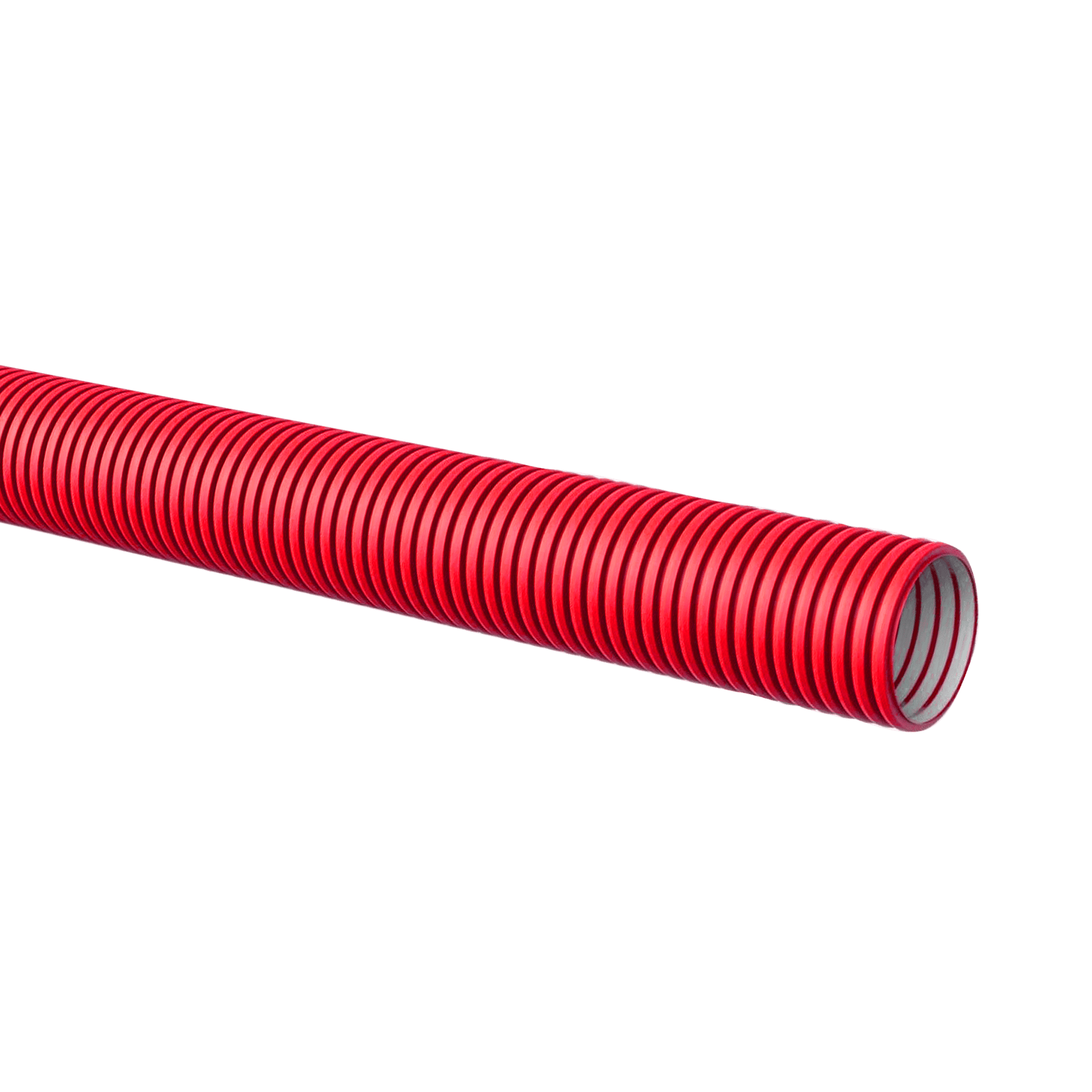 TUBO CORRUGADO DUPLA PAREDE VERMELHO