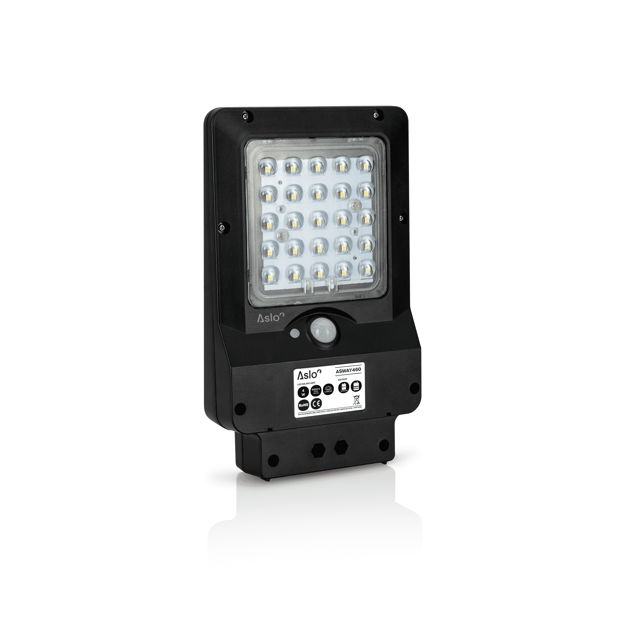 LUMINÁRIA DE RUA LED SOLAR 4W 6000K IP65