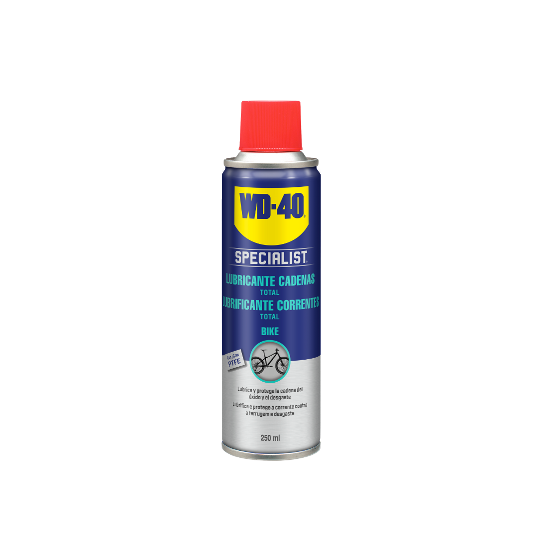 LUBRIFICANTE CORRENTES TOTAL 250ML - WD-40 SPECIALIST BIKE